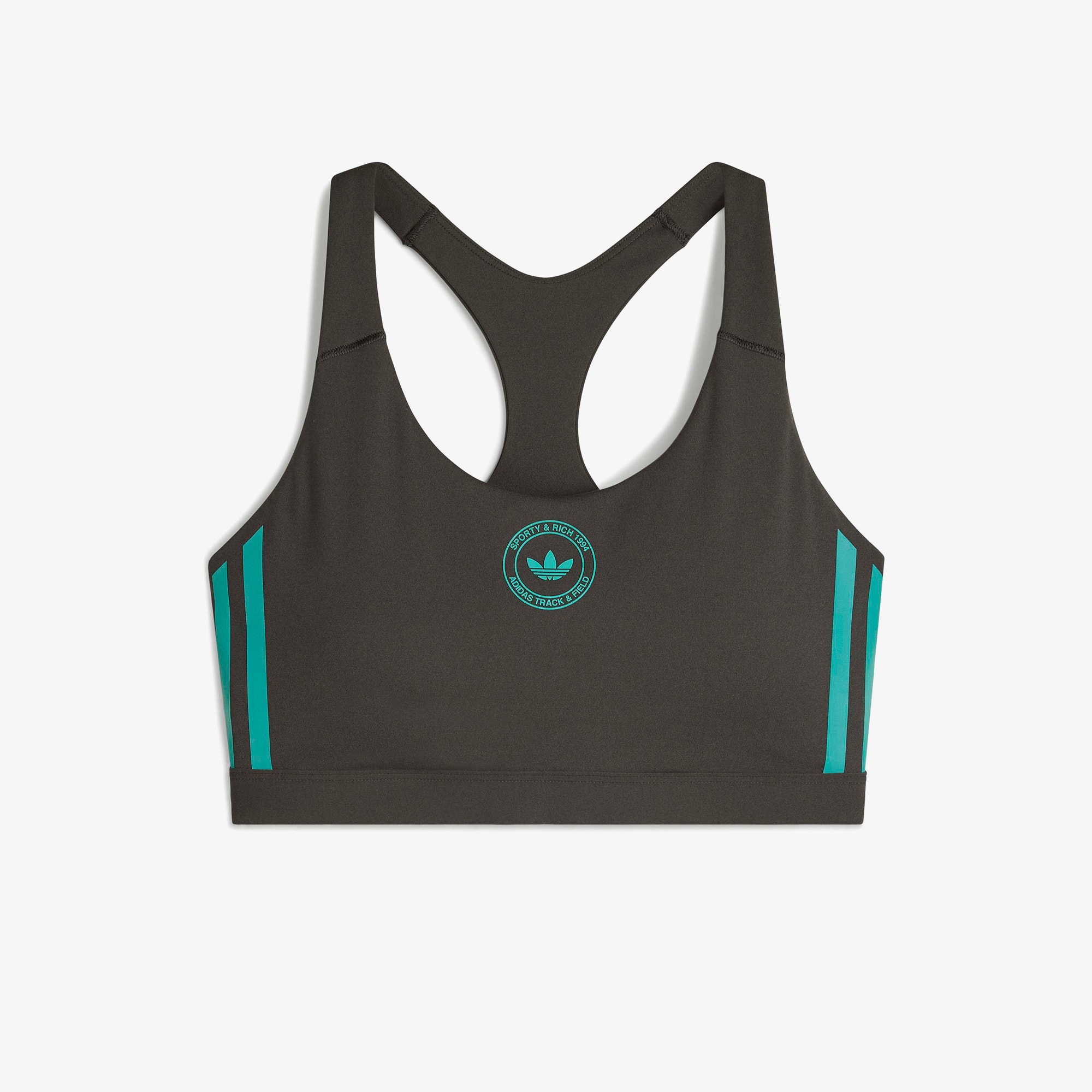 adidas x Sporty & Rich Bralette 'Carbon'