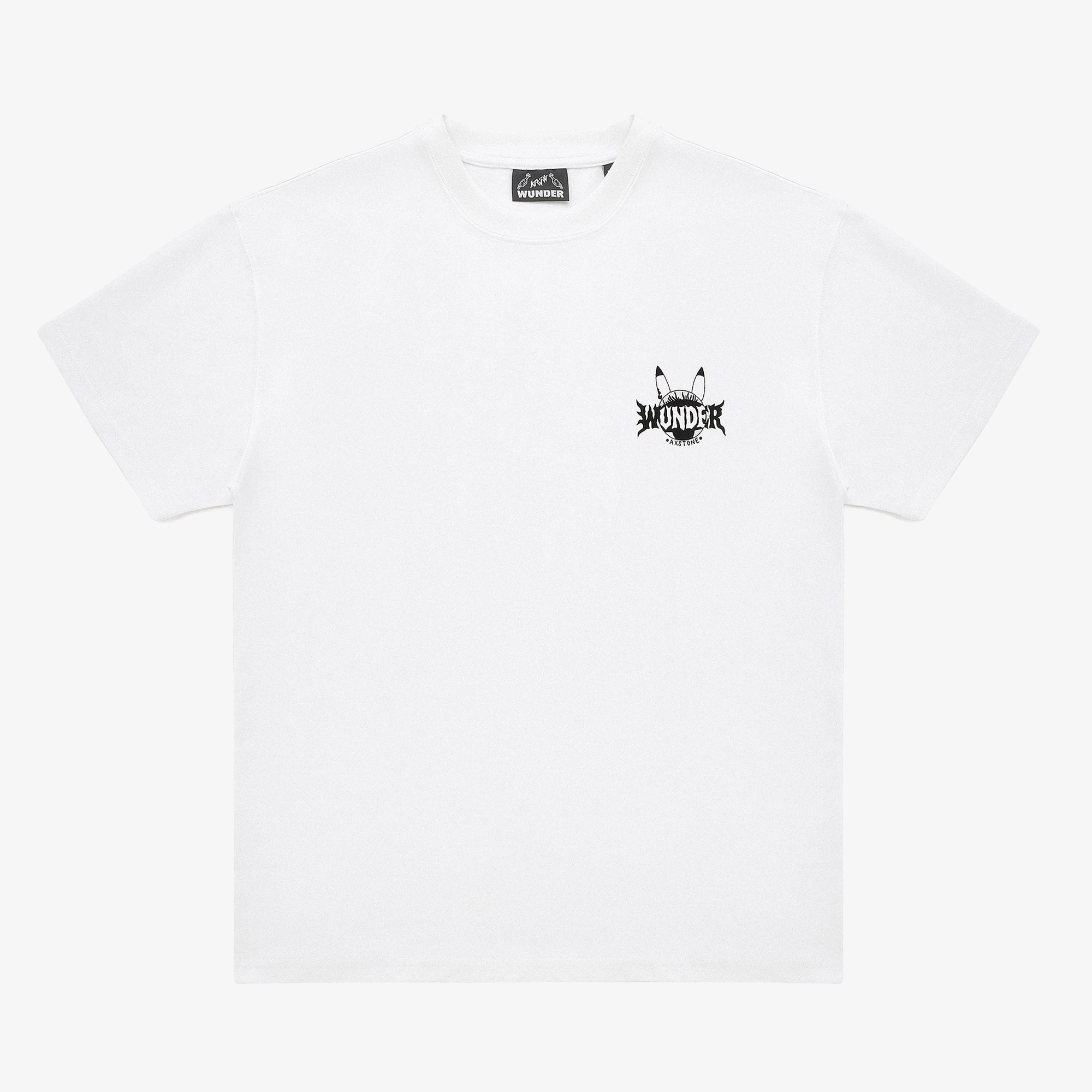 WUNDER x KRÜW Press Start Tee 'White'
