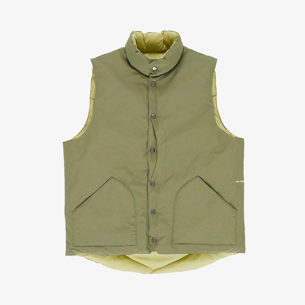 Quilted Reversible Vest 'Four Leaf Clover'