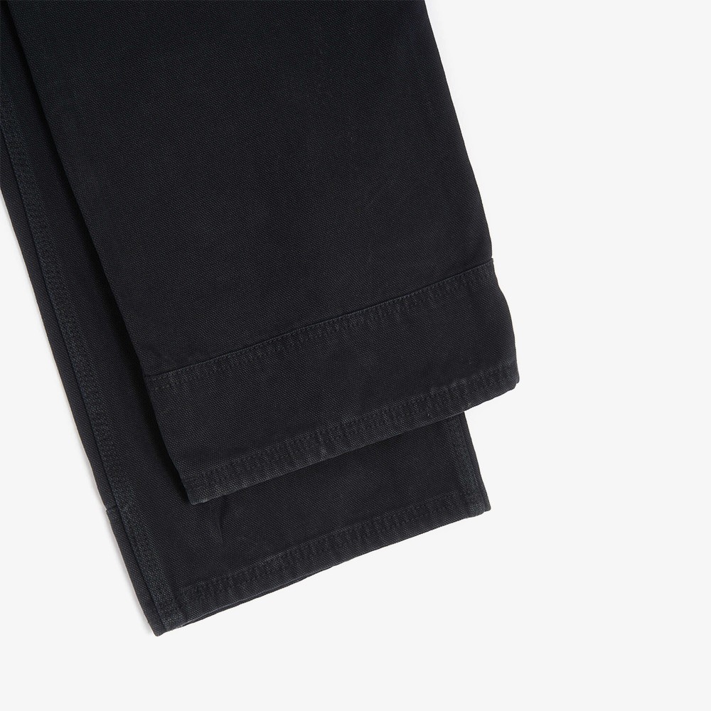 Duck Canvas Classic Bib Stone 'Washed Black'