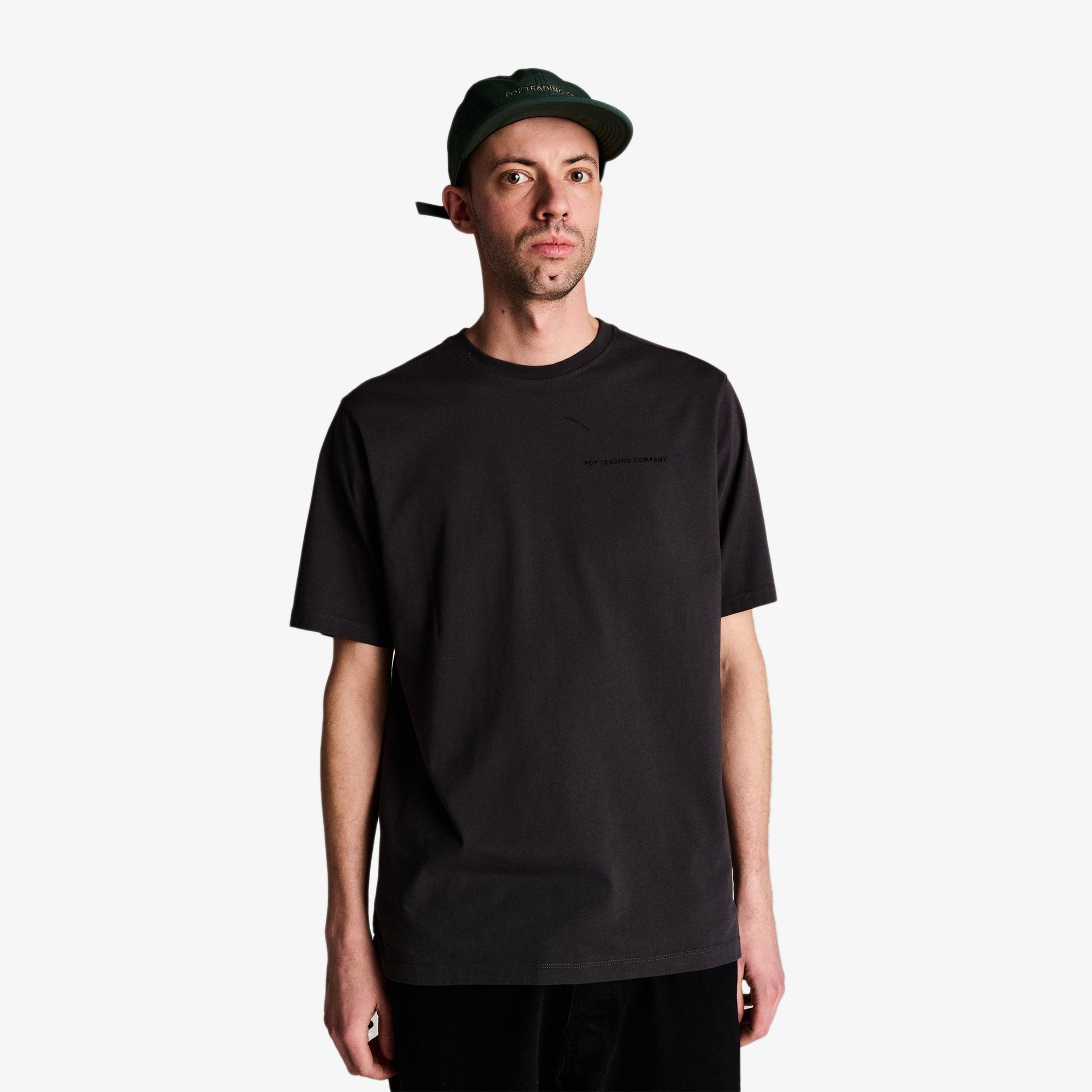 Logo T-Shirt 'Anthracite Black'