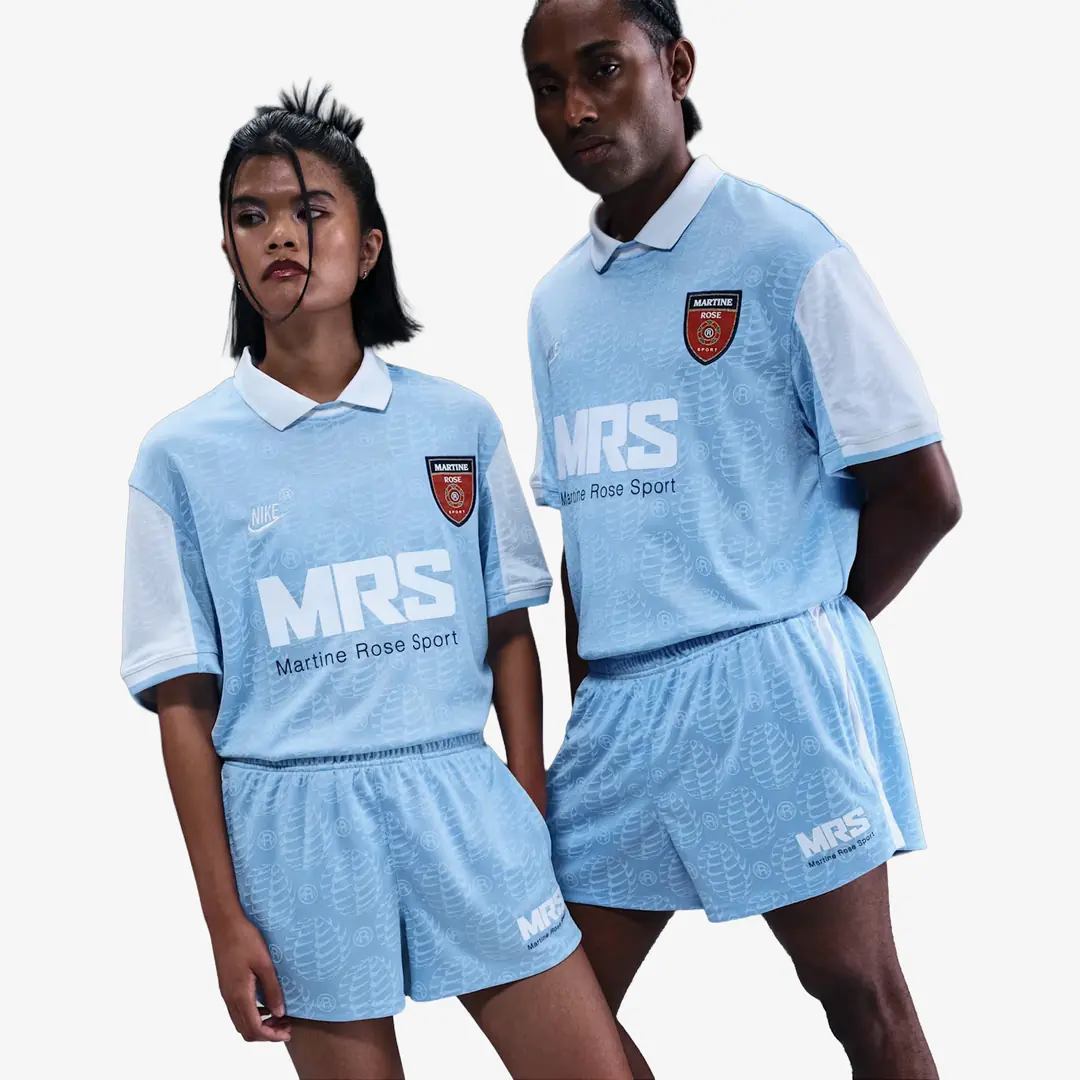 希少 Nike Lab Martine Rose football jersey Nike x Martine Rose Football Shirt 'Light Blue' - WUNDER