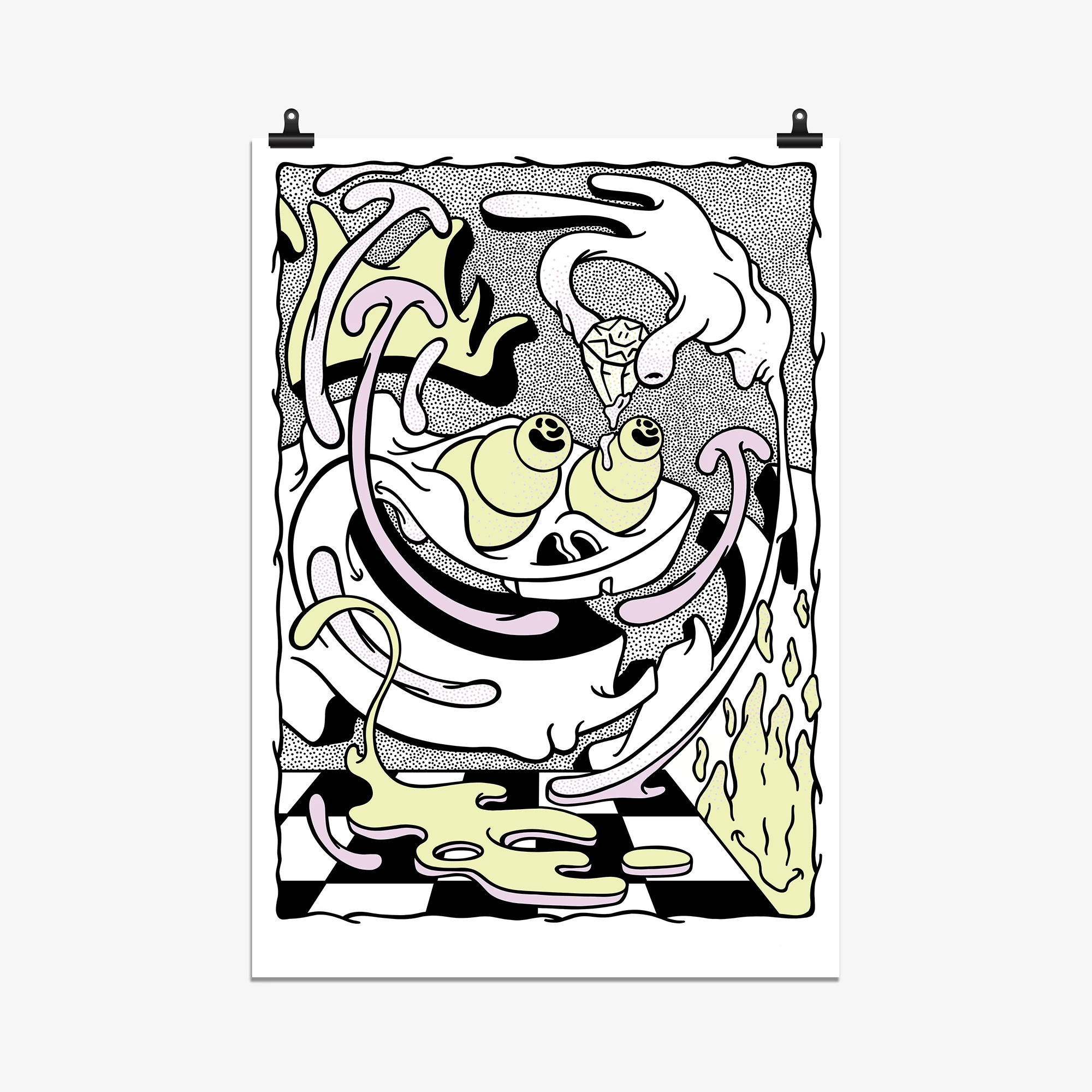 WUNDER x KRÜW Cins Print 'Gem'