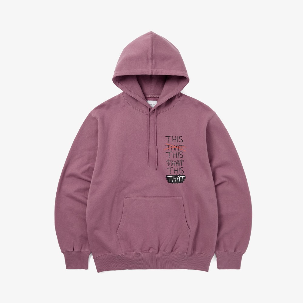 THISTHAT Skate Hoodie 'Fuchsia'