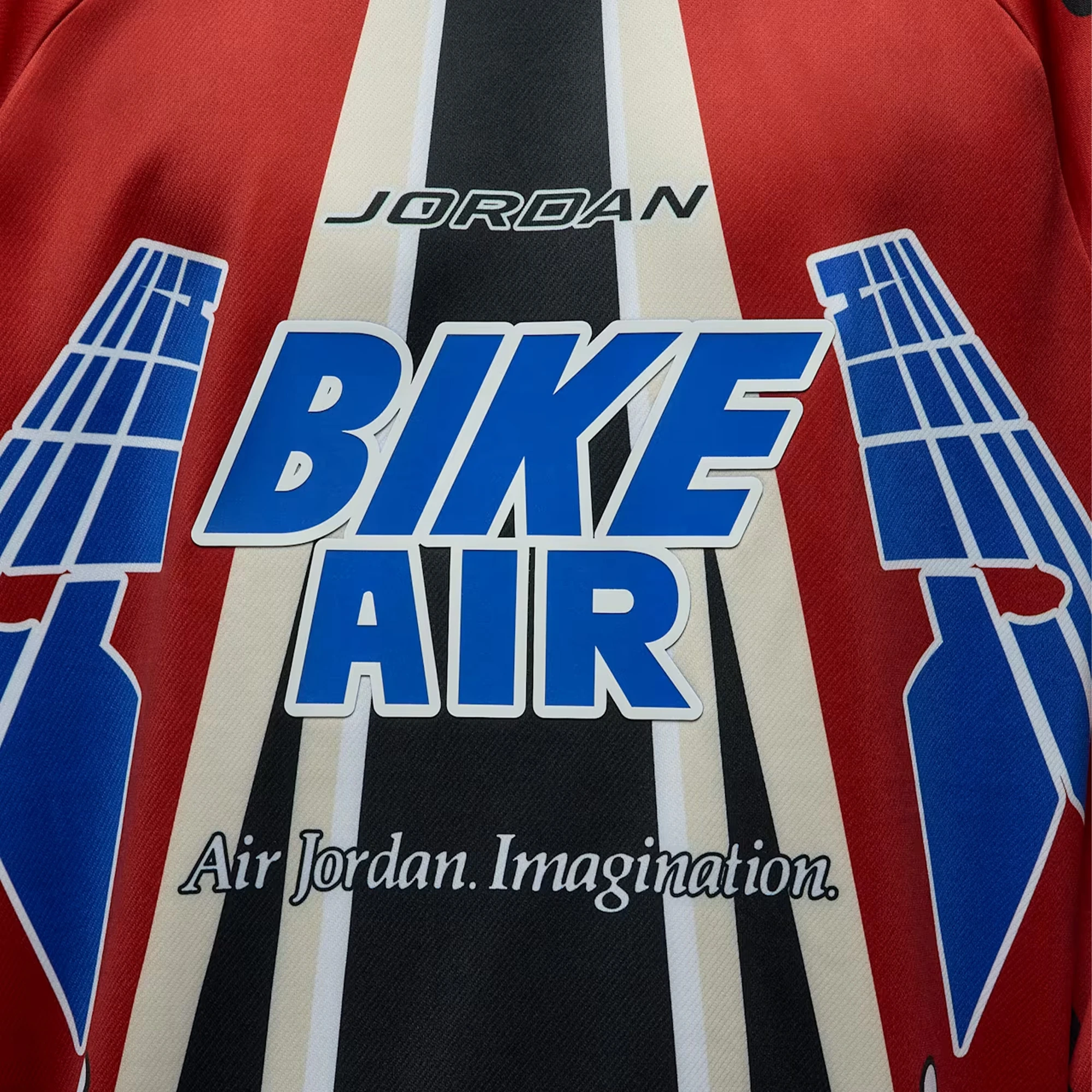 Air Jordan x Nigel Sylvester Bike Air Jersey 'Red'