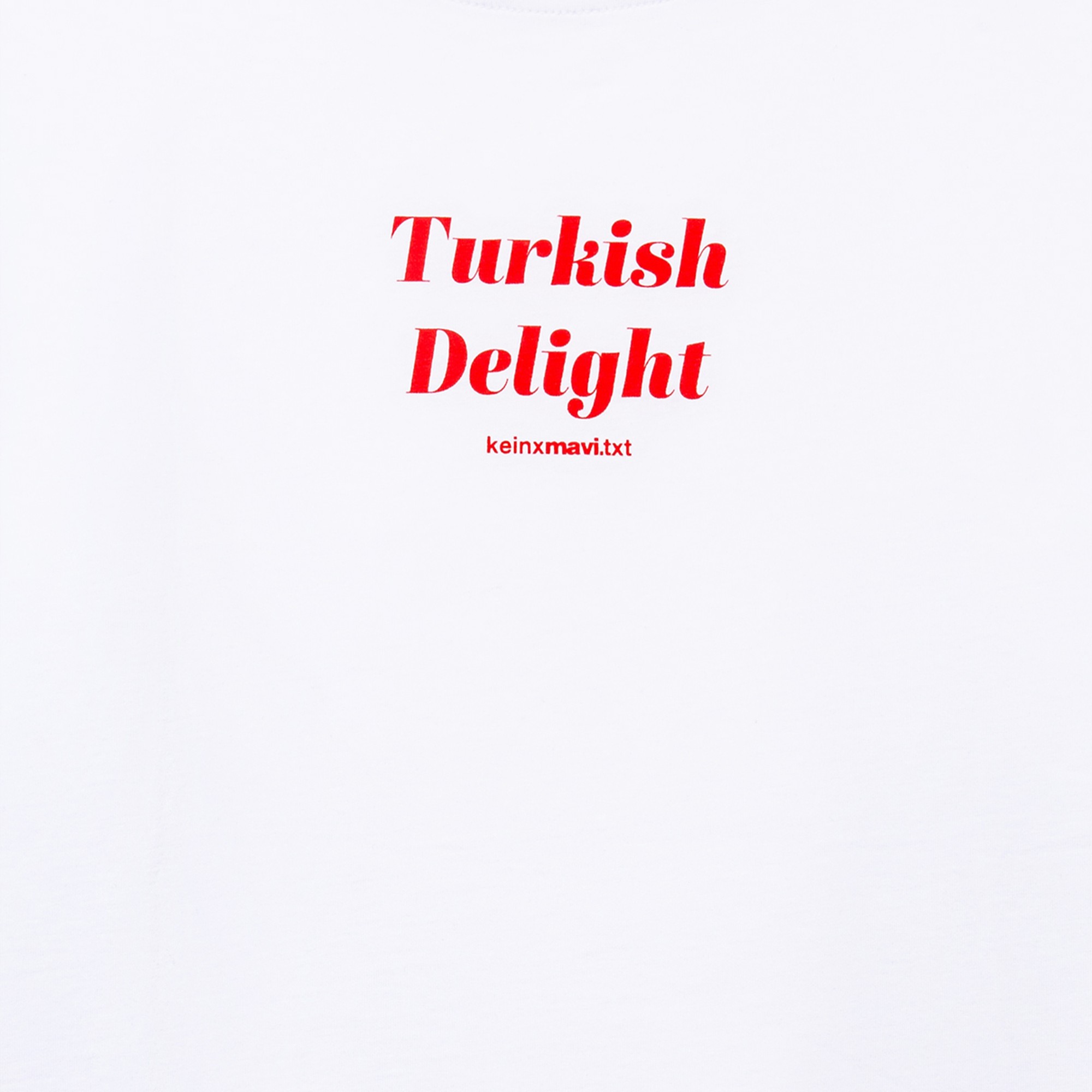 Turkish Delight T-Shirt 'White'