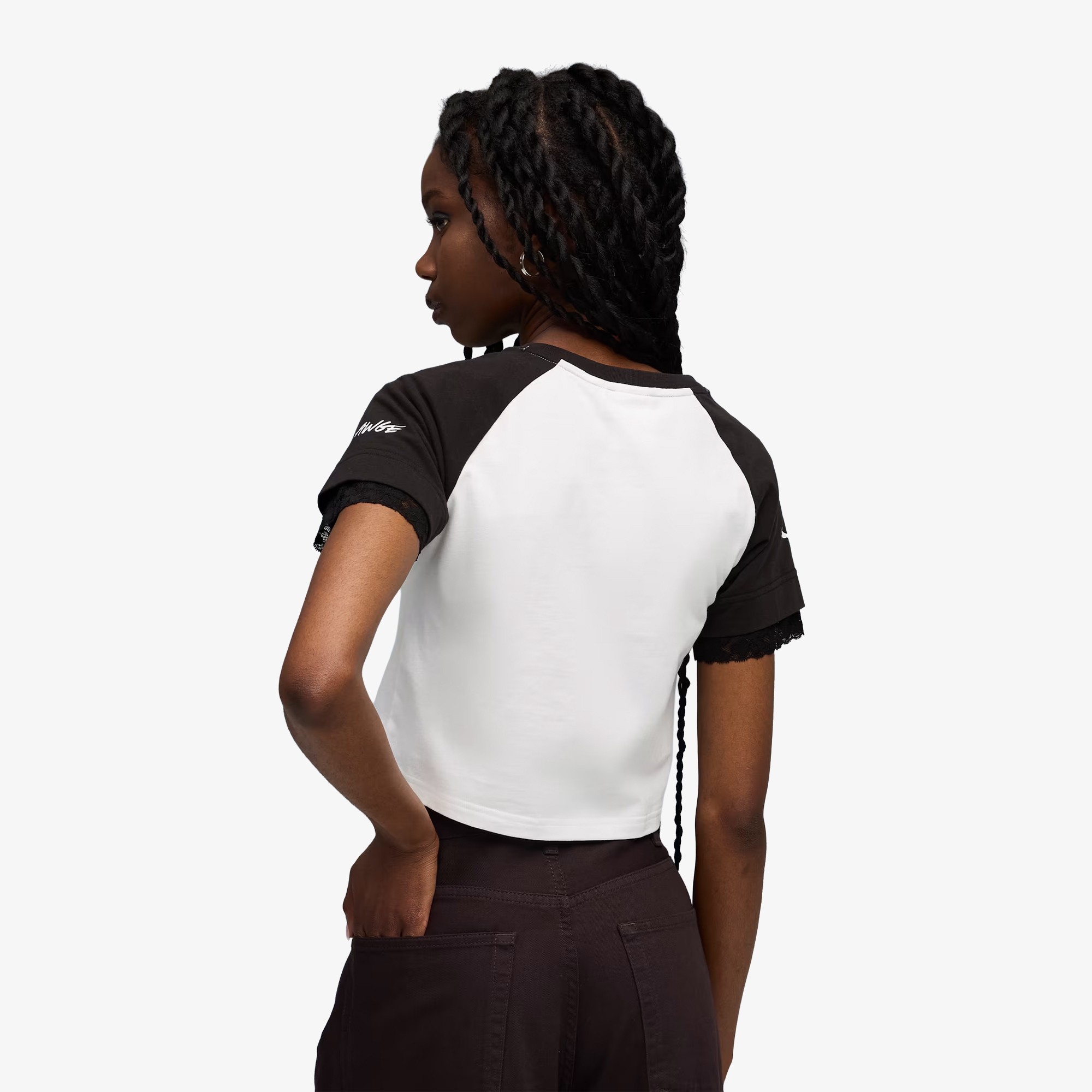 PUMA X A$AP ROCKY Flacko Smile Baby Tee 'White Black'