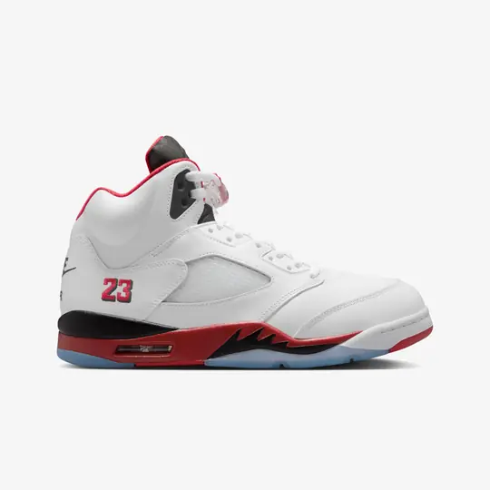 Air Jordan 5 Retro 'Fire Red Black Tongue' - Görsel 2
