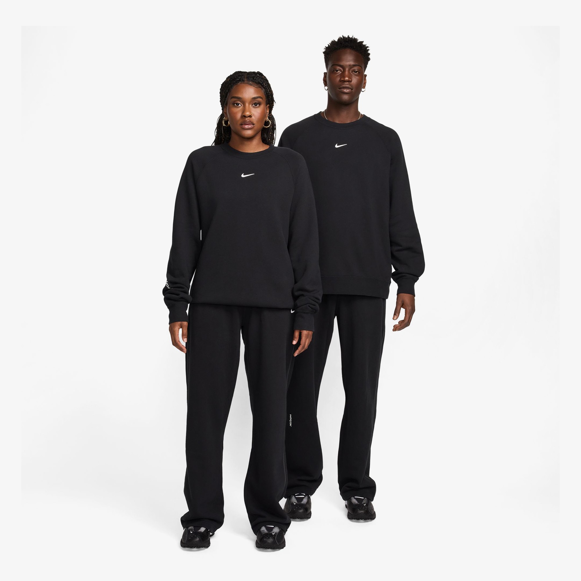 Nike x NOCTA Fleece Crewneck Sweatshirt 'Black'