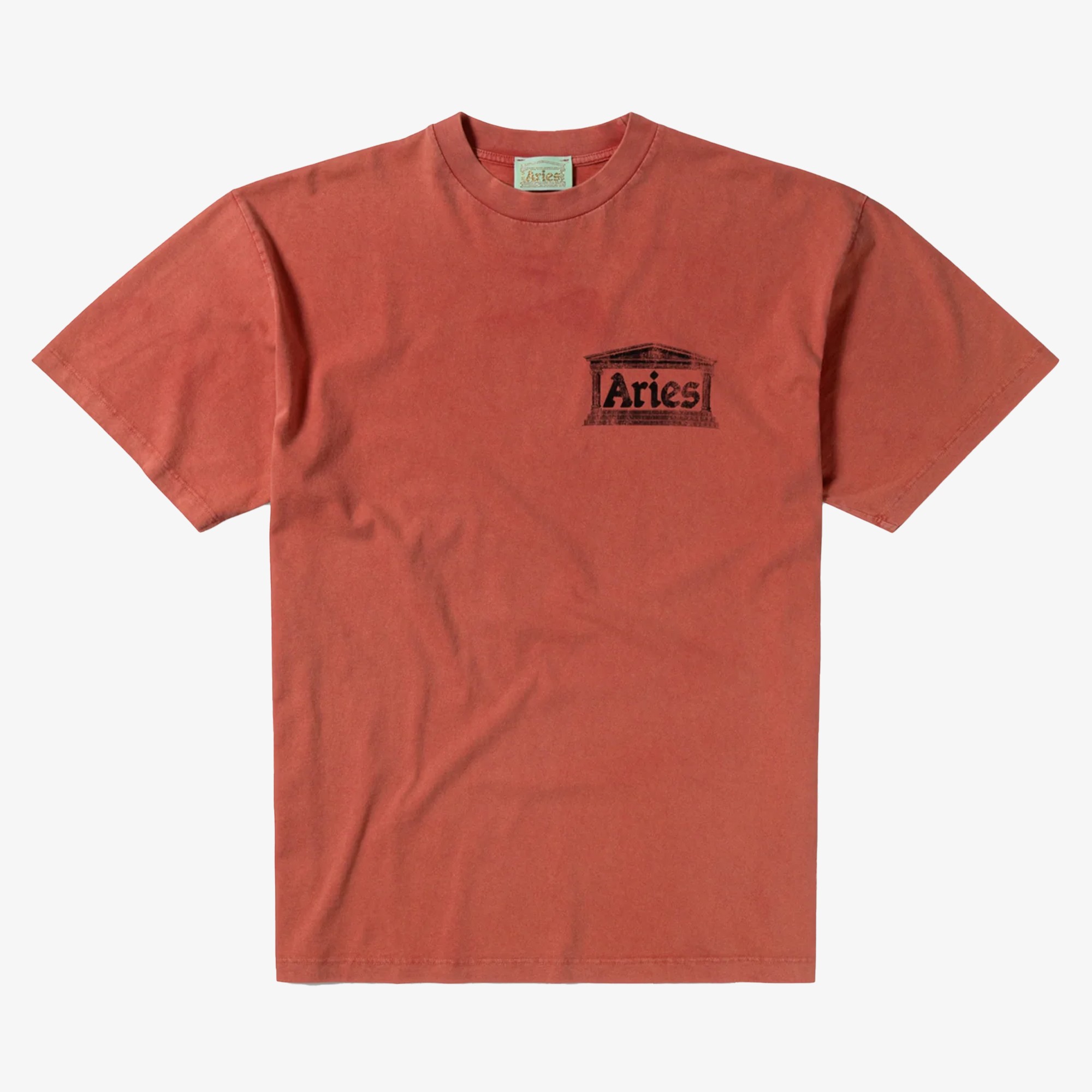 Aged Ancient Temple SS Tee 'Red'