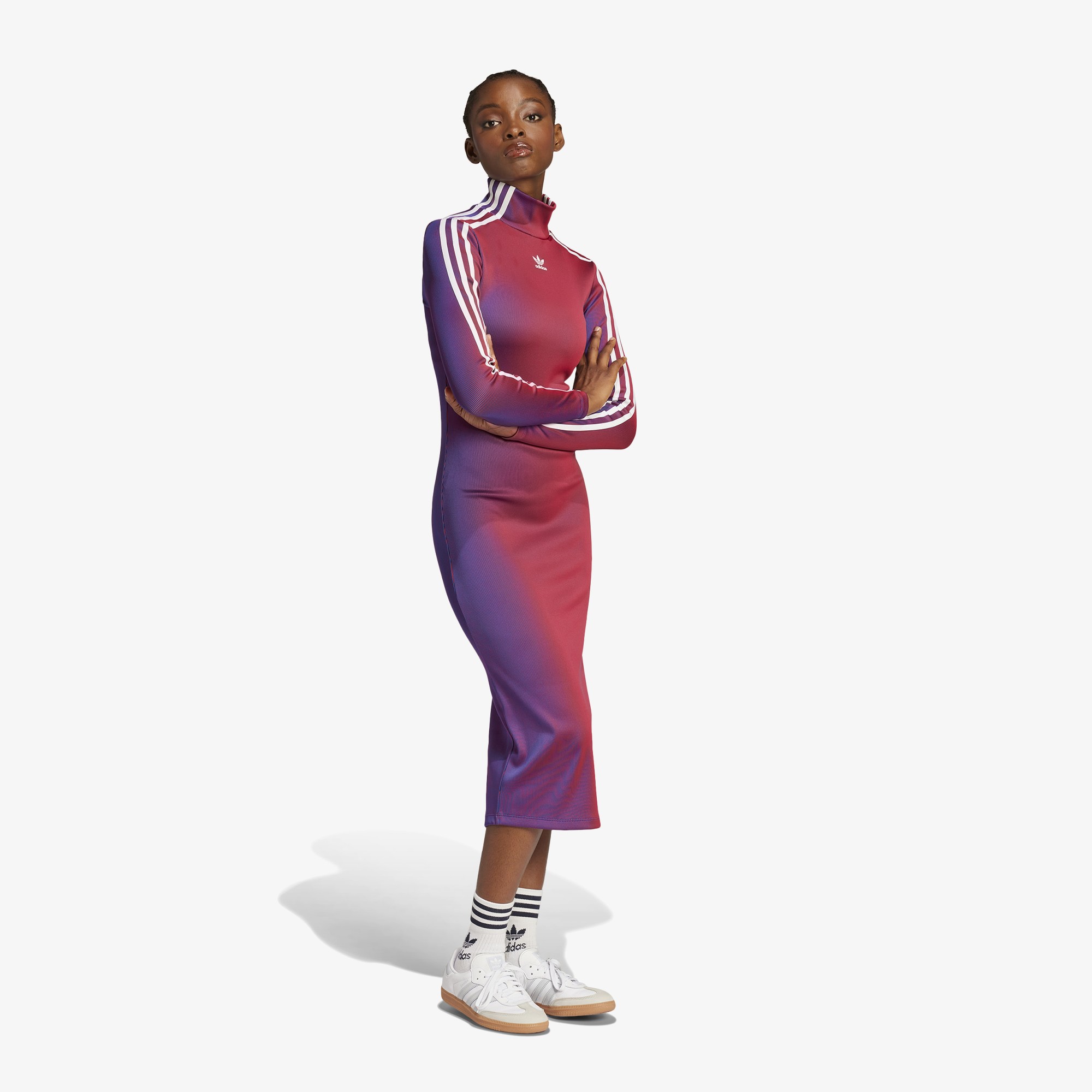 Rasant x adidas Rib Long Sleeve Dress