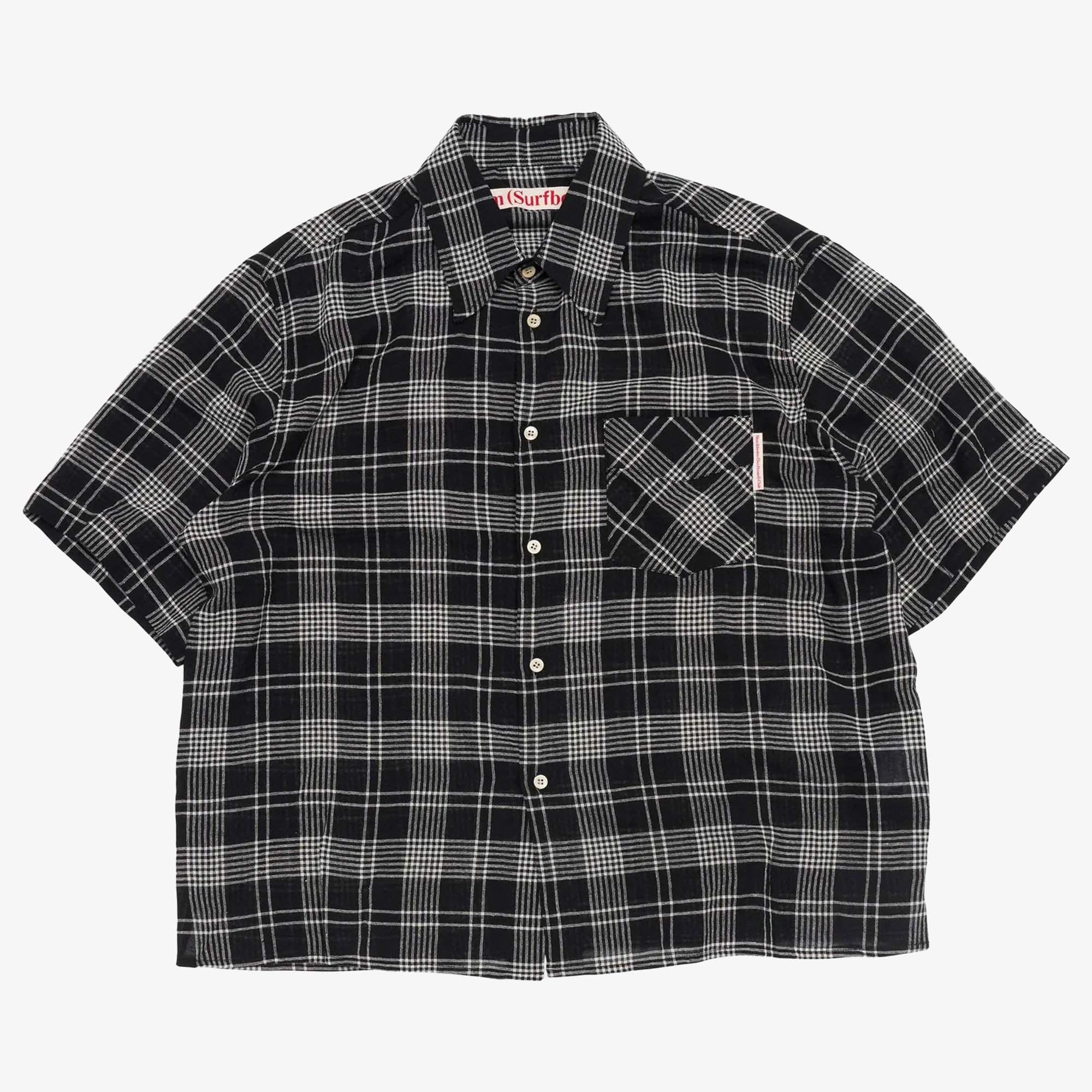 Short Sleeve Shirt ‘Black Check’ 