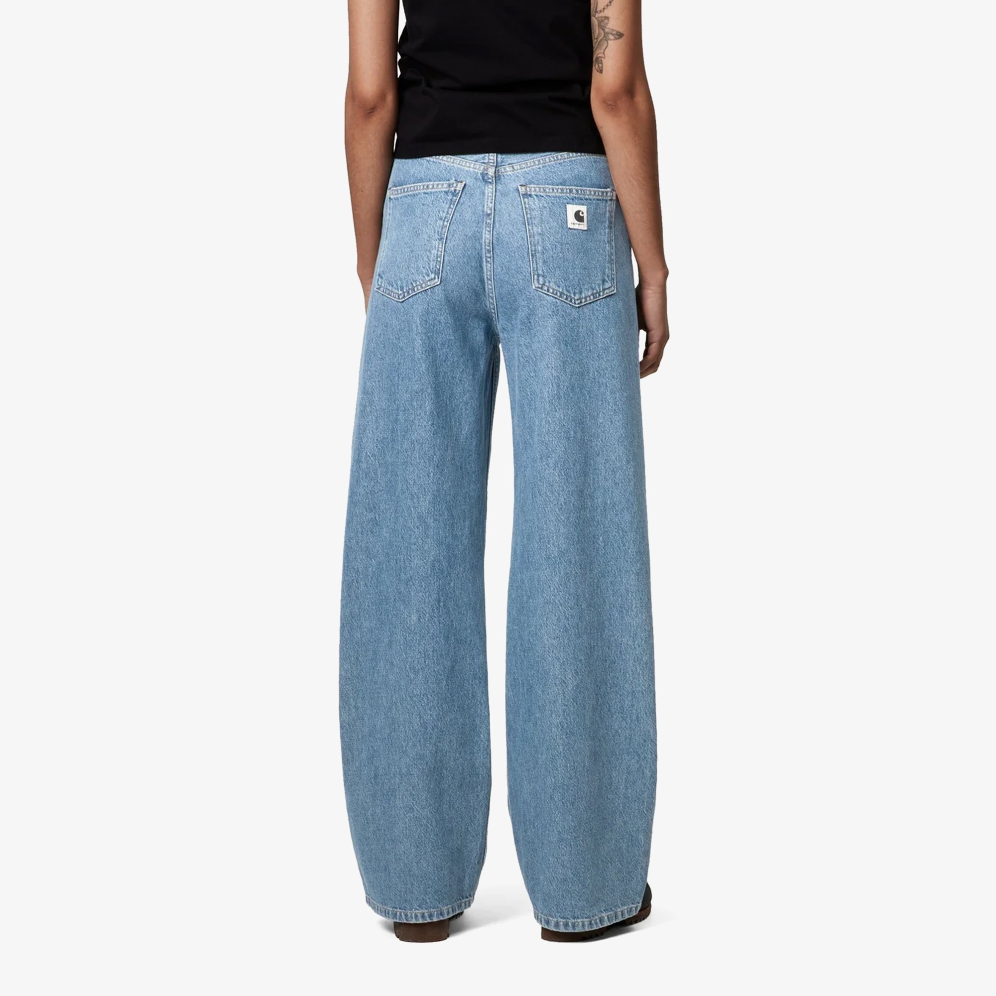 W' Jane Pant 'Blue Heavy Stone Washed'