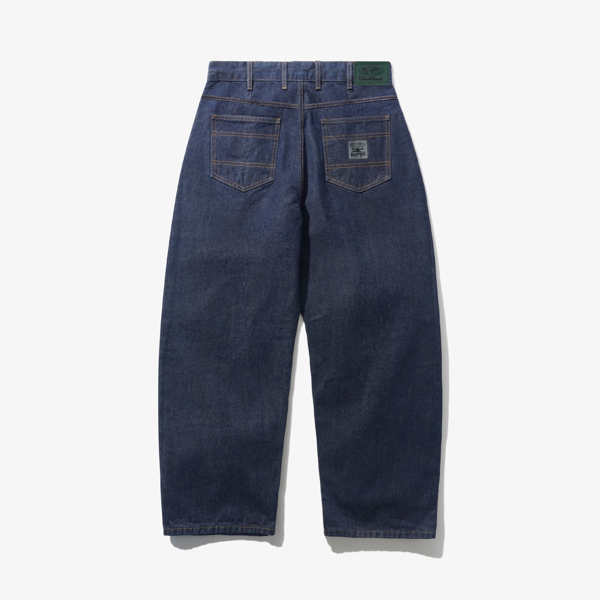 Wide Cut Denim Jeans 'Selvedge Blue'