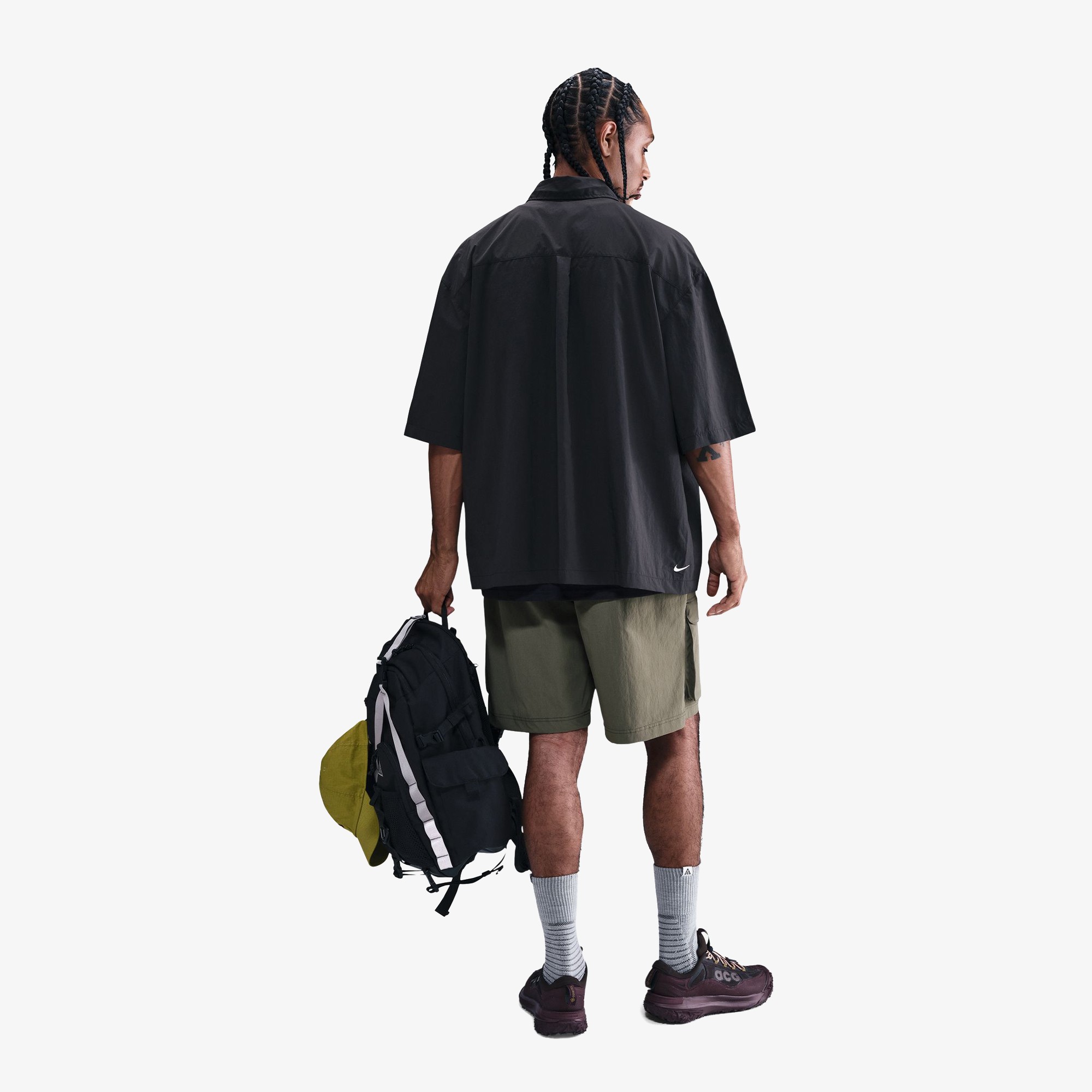 ACG Orb Weaver UV Repel Short-Sleeve Shirt 'Black'