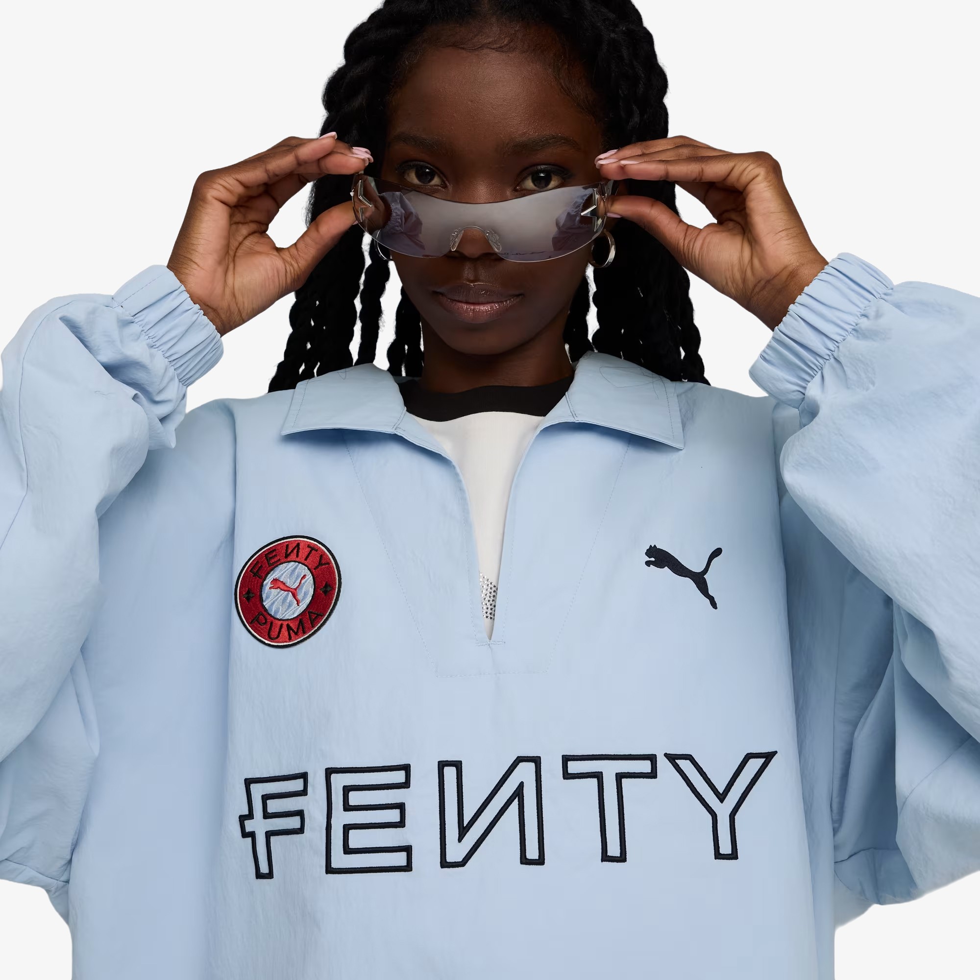 Puma x Fenty Nylon Drill Top 'Blue'