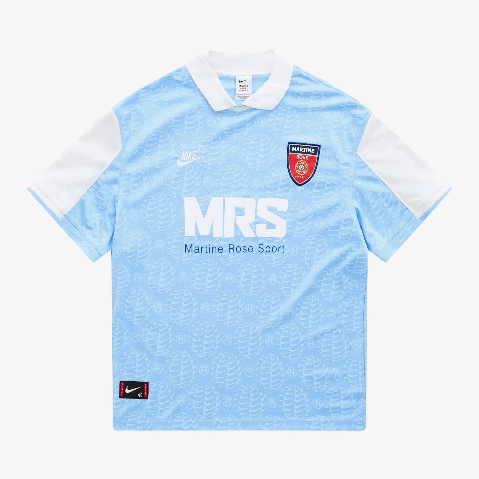 Nike x Martine Rose Football Shirt 'Light Blue' - WUNDER