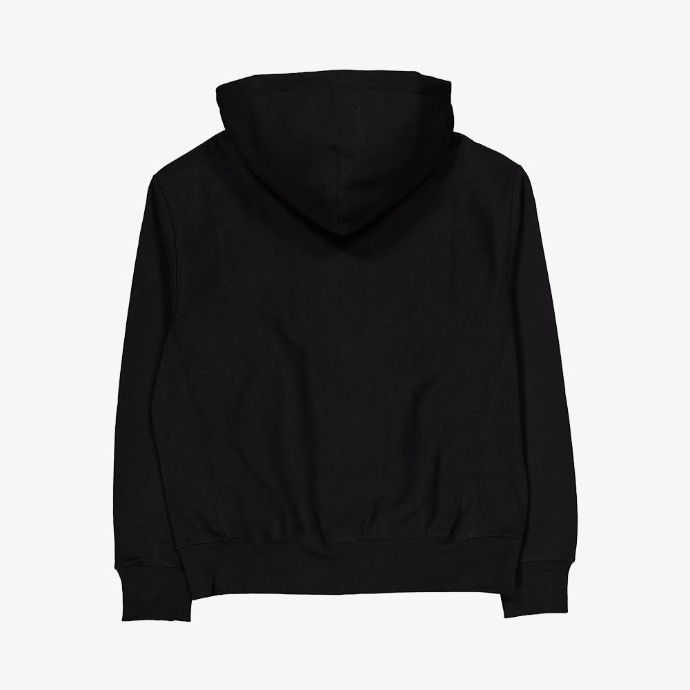 Hooded Full Zip Sweatshirt 'Black'