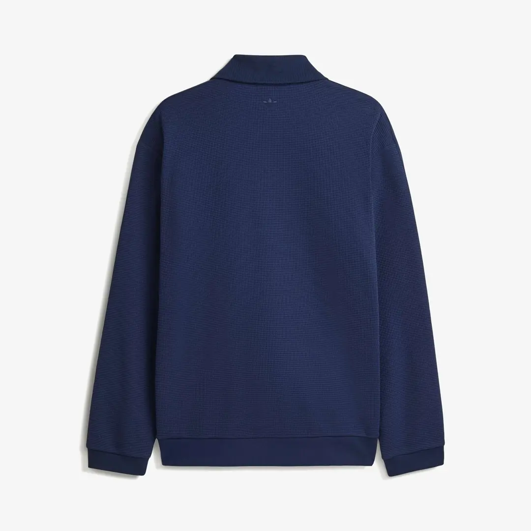 adidas x Song for the Mute ADI008 LS Polo Shirt 'Night Indigo' görsel 2