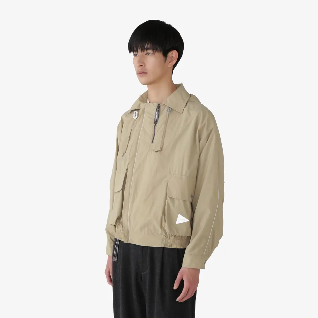 and wander Water Repellent Light Jacket 2 'Beige' - WUNDER