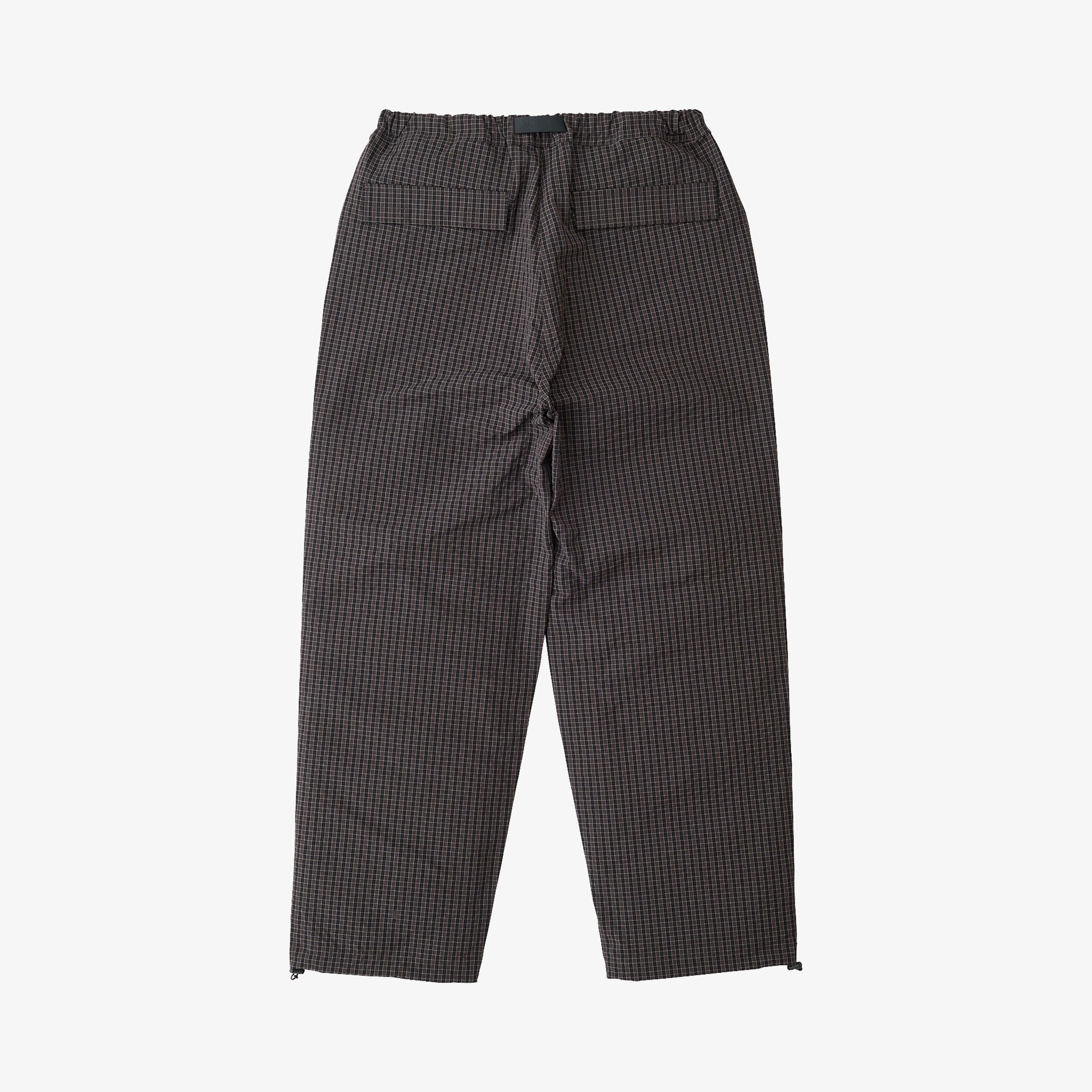 Northside Plaid Pant 'Deep Brown'