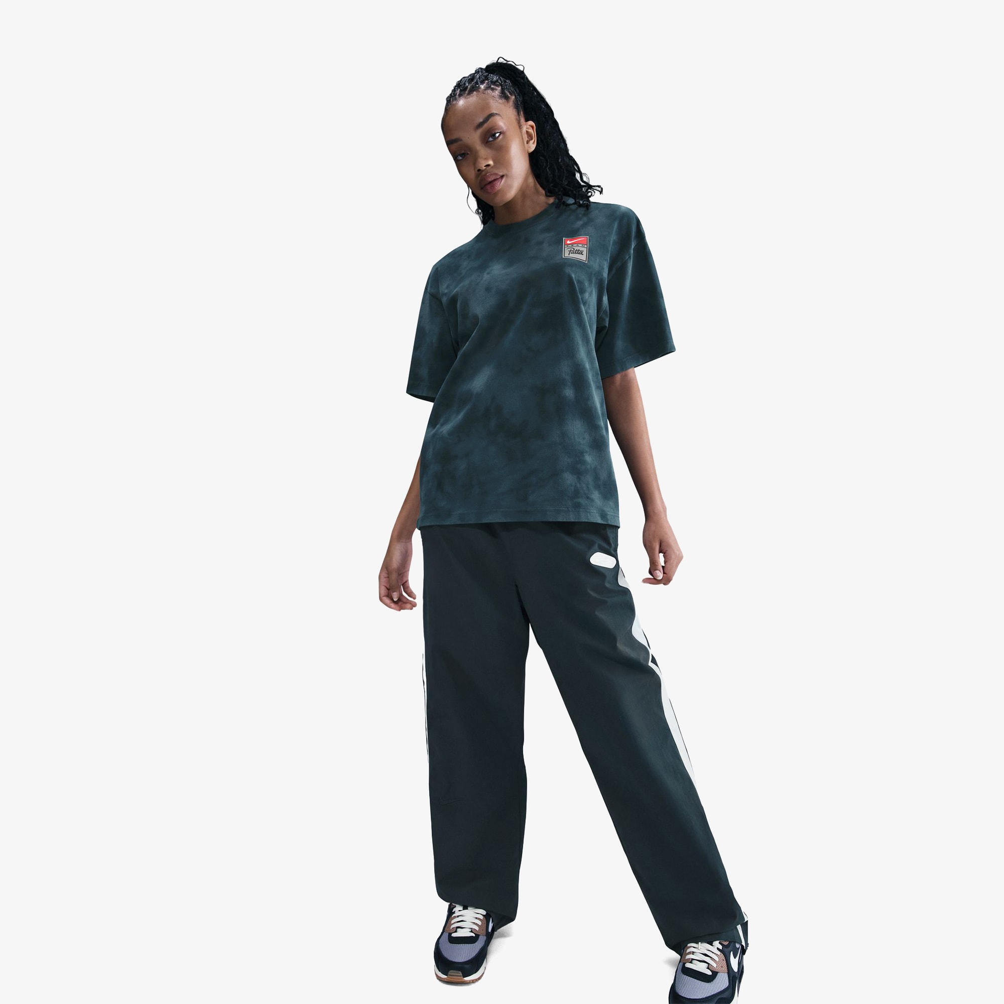Nike x Patta Track Pant 'Deep Ocean White'