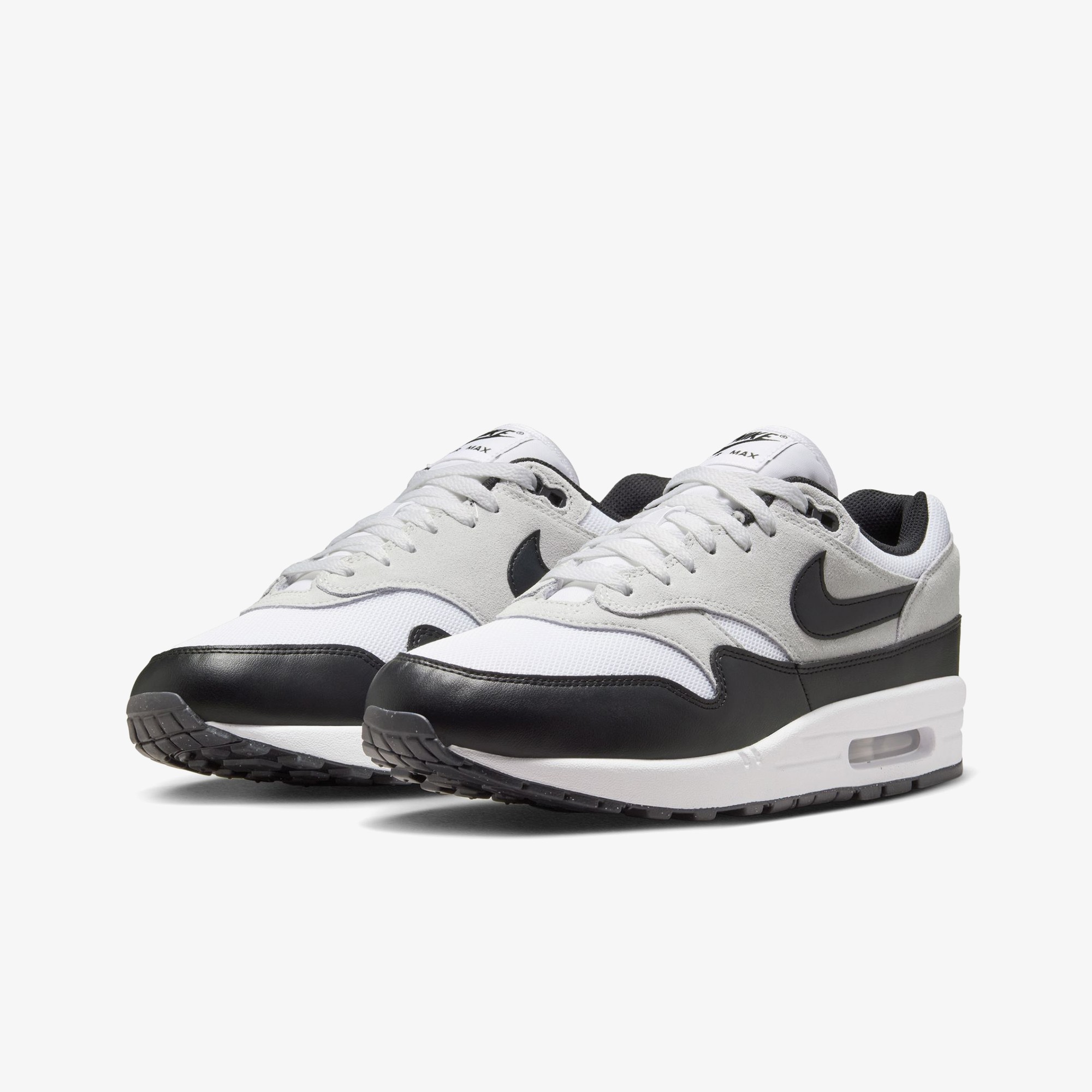 Air Max 1 Essential 'White Pure Platinum Black'