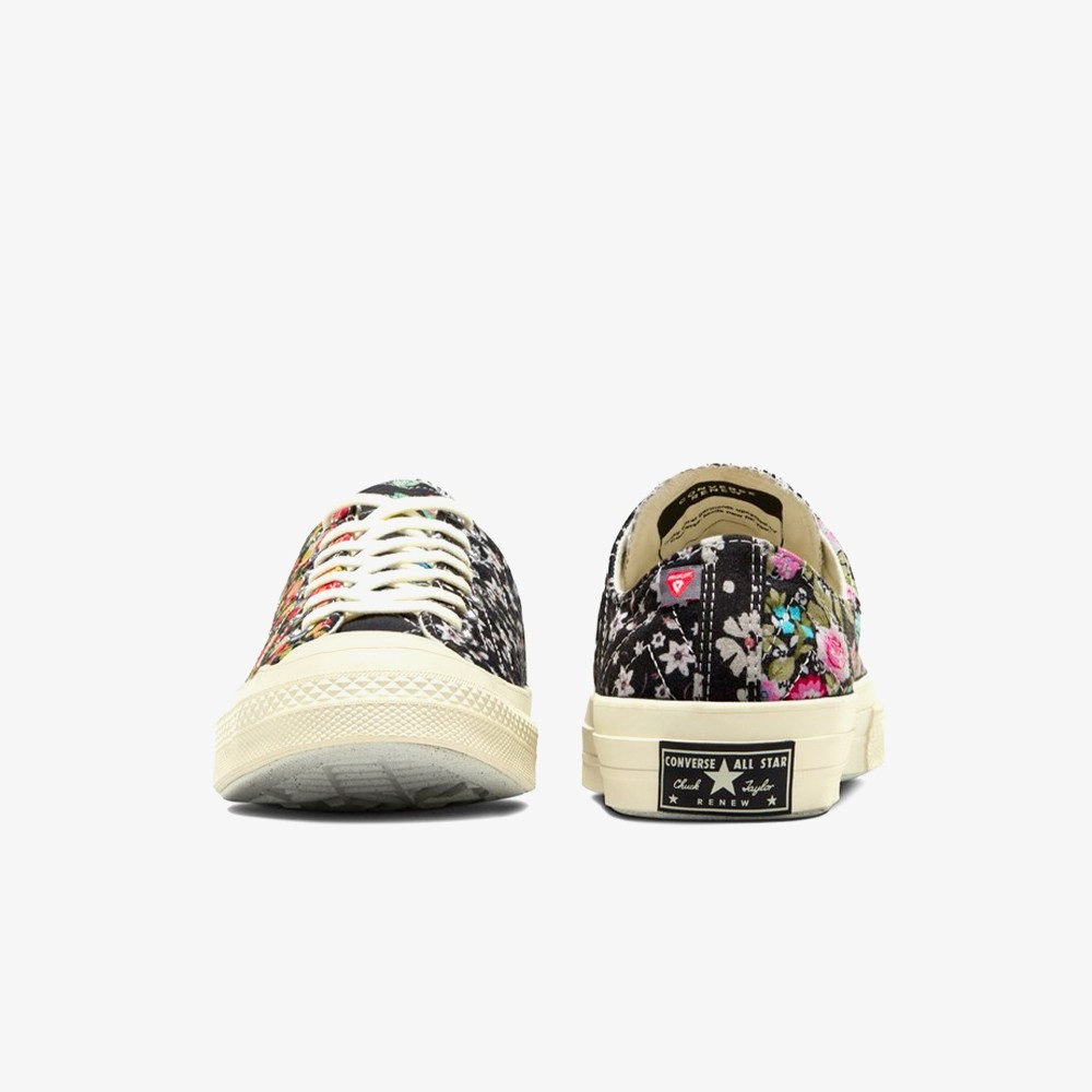 Beyond Retro Upcycled Floral Chuck 70 Low