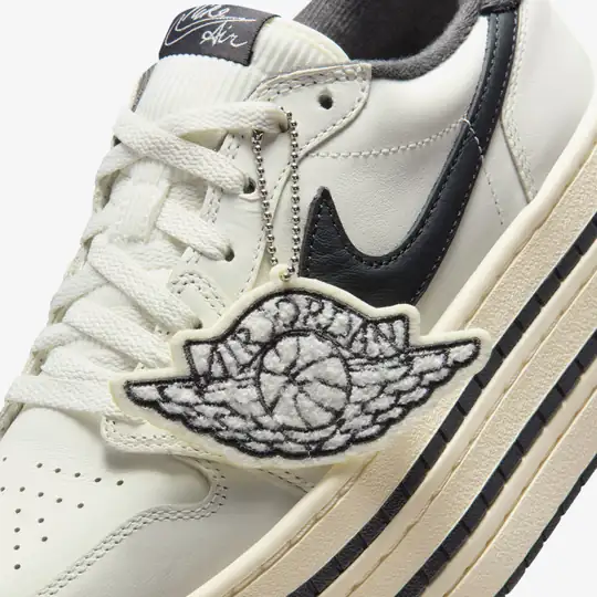 Jordan Air Jordan Krem 1 Low Triple Stack 'Sail Coconut Milk' (W) Wunder'de! Krem - 10. görsel
