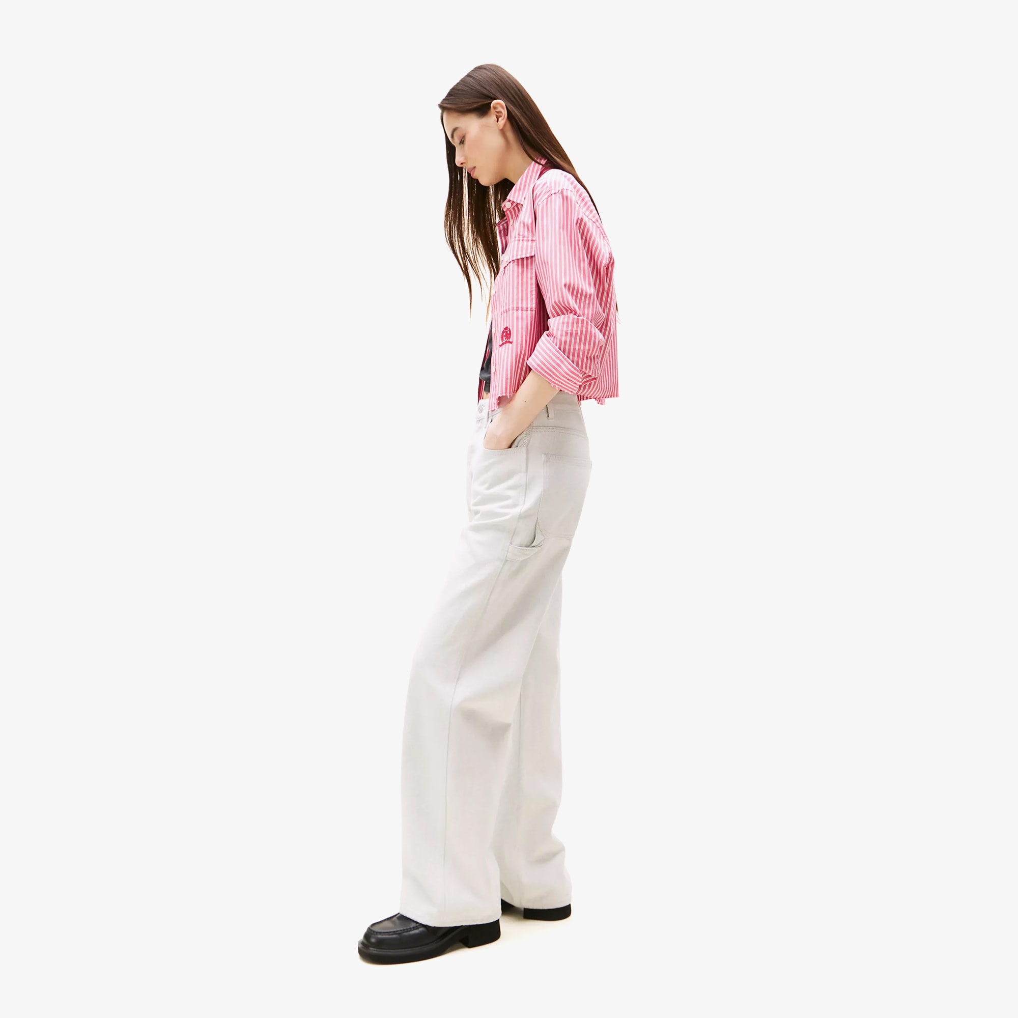High Waist Jeans 'White'