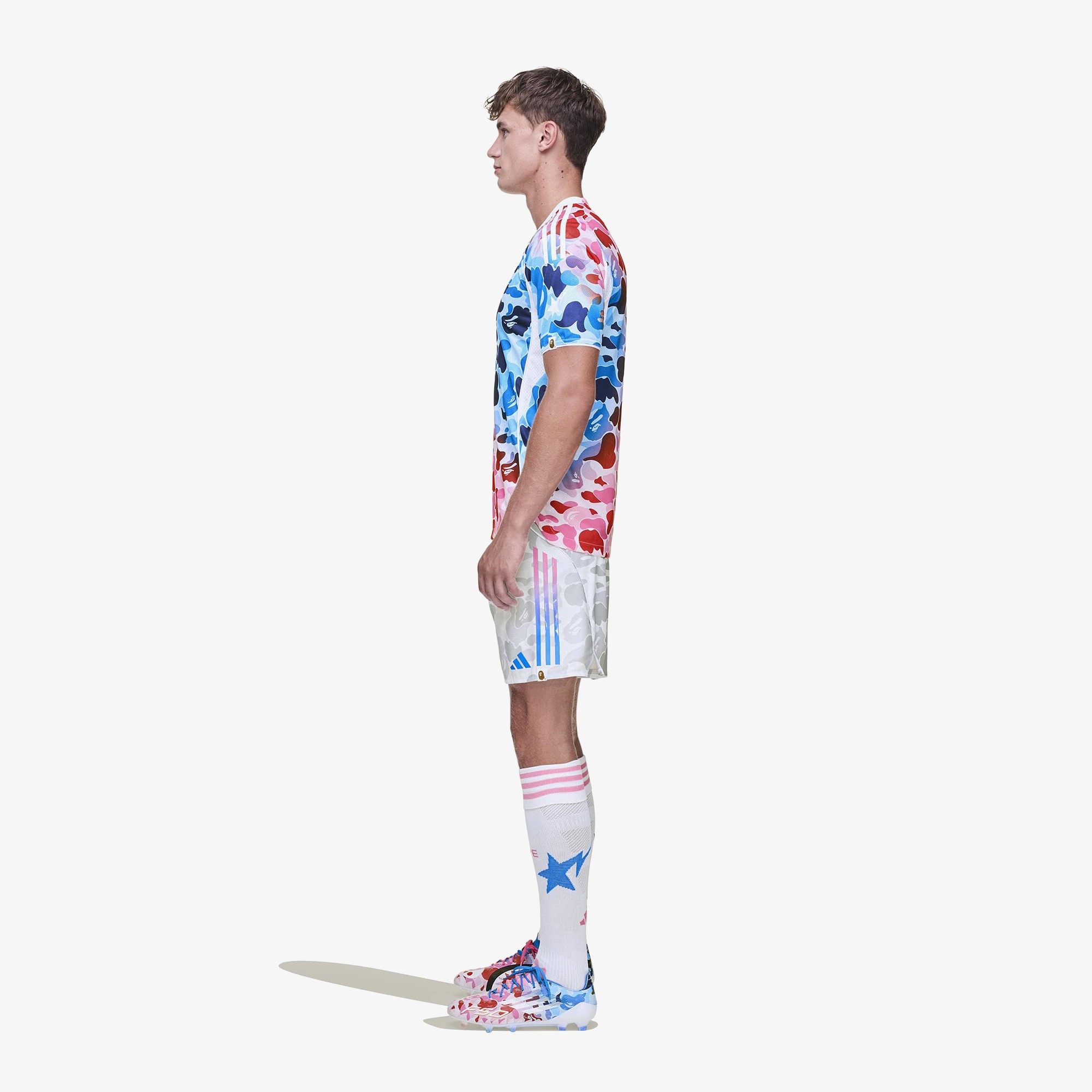 adidas x BAPE Soccer Shorts 'White'
