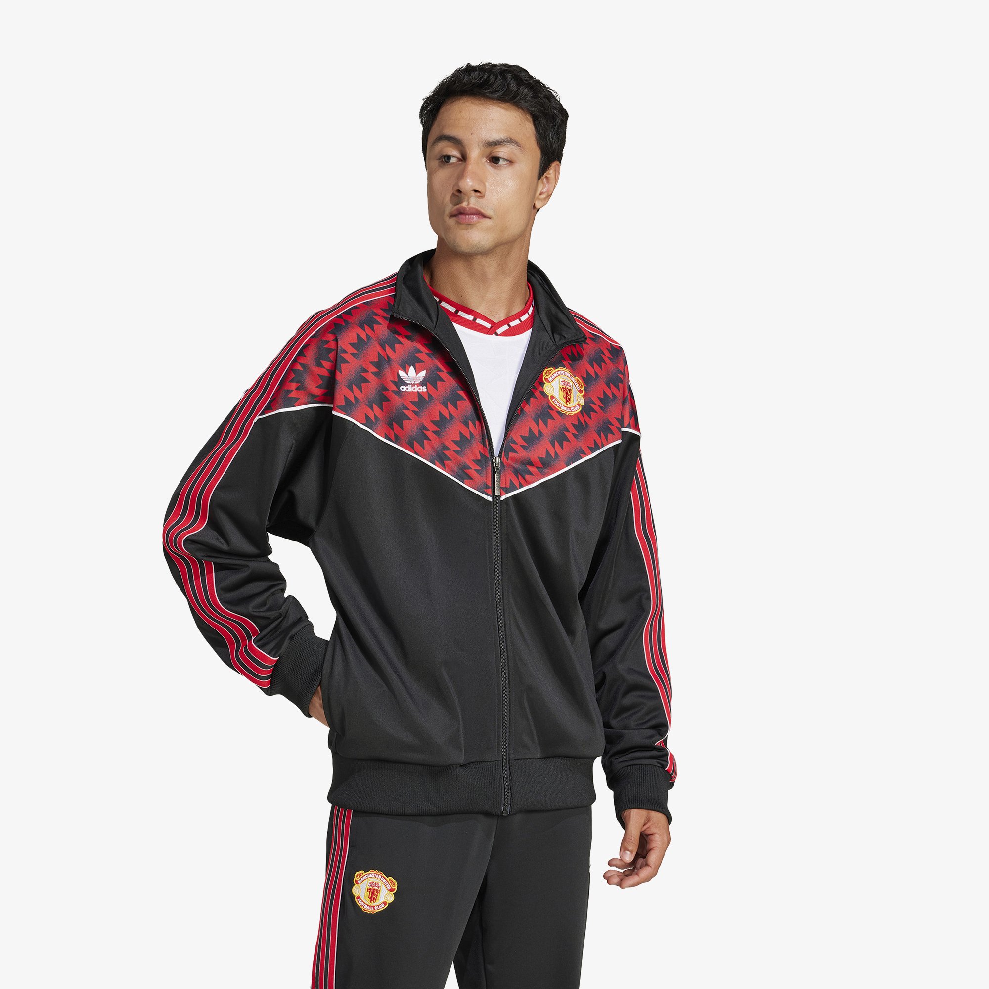 Manchester United '91 Track Top 'Black'