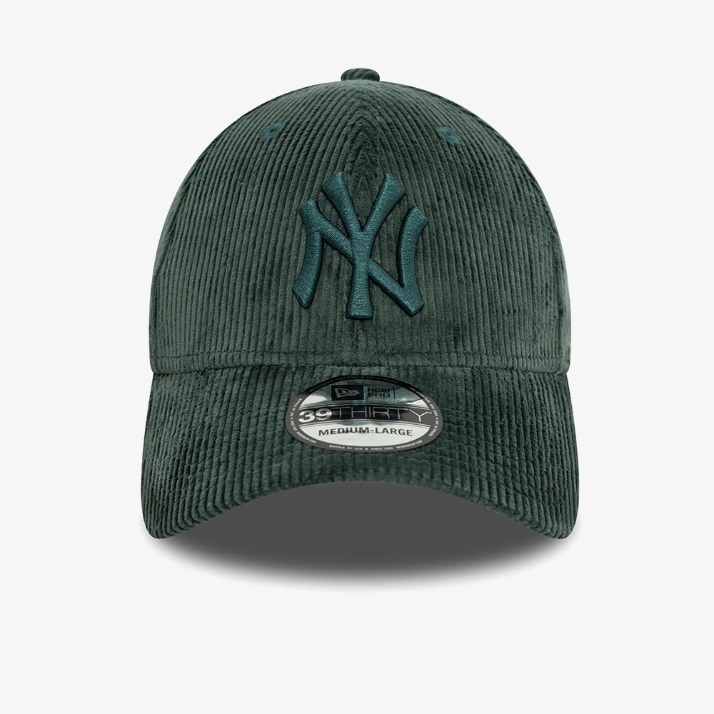 New York Yankees Cord 39THIRTY Stretch Fit Cap 'Dark Green'