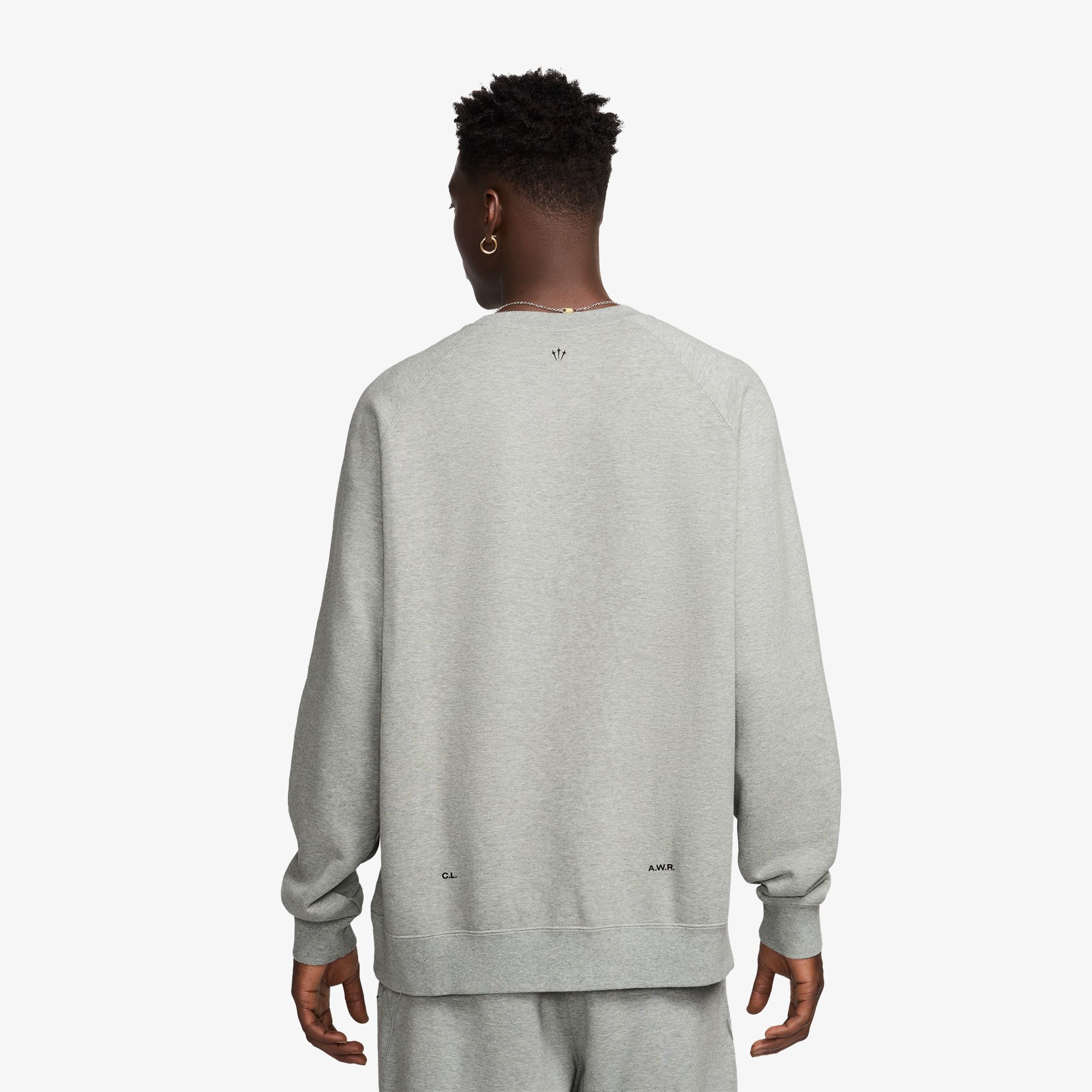 Nike x NOCTA Fleece Crewneck Sweatshirt 'Grey'