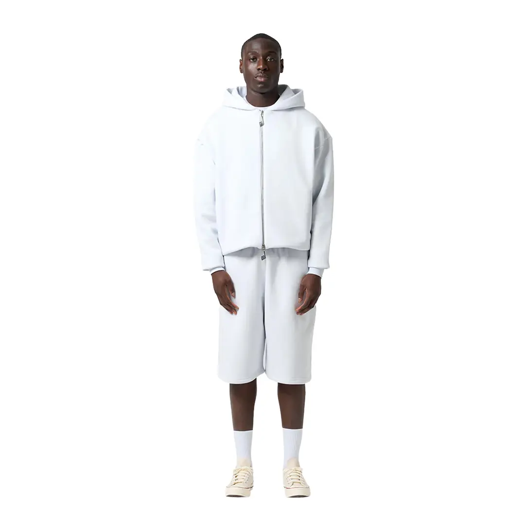 宮世琉弥 butreal Side-Zip-Hoodie White 宮世琉弥 butreal Side-Zip