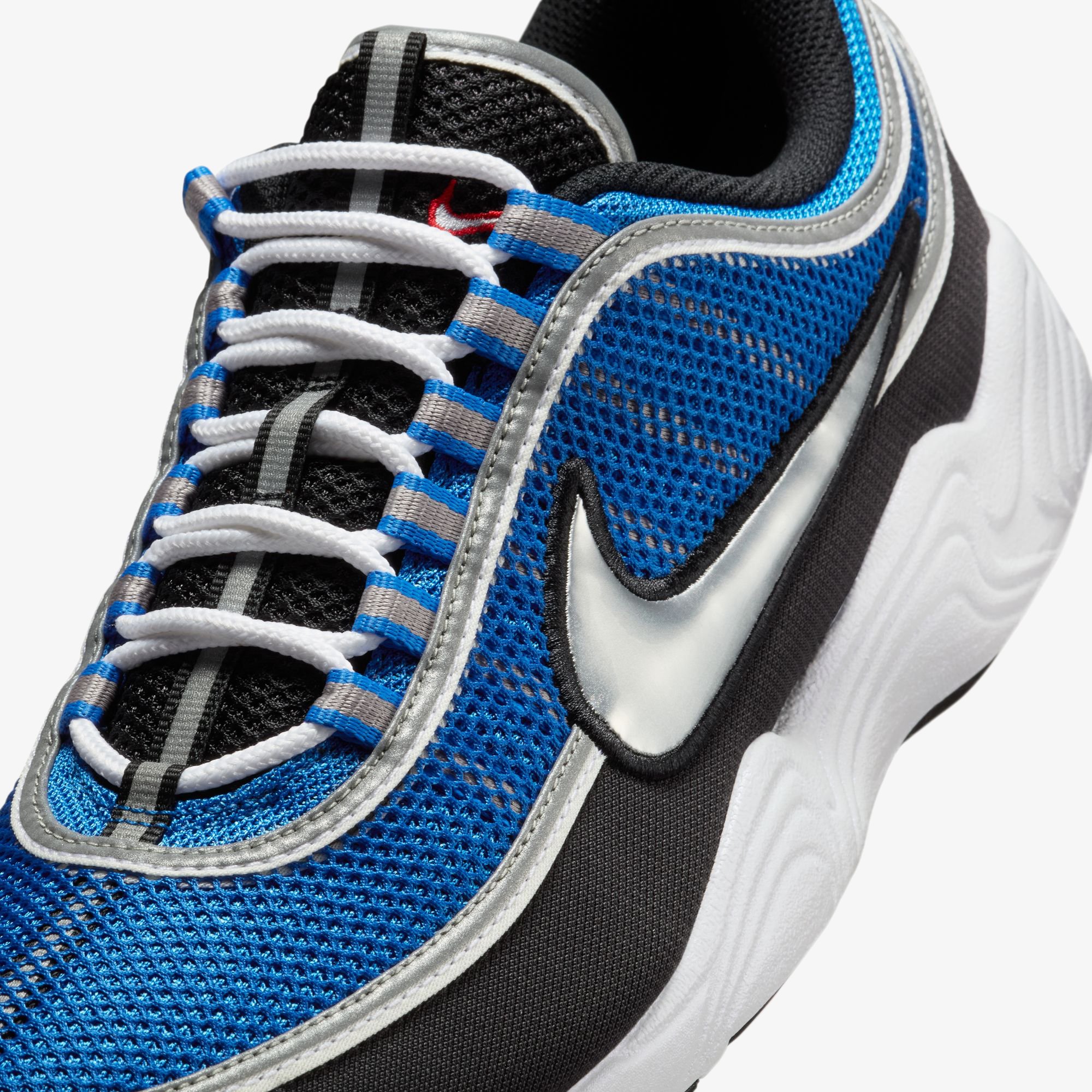 Air Zoom Spiridon 'Black and Signal Blue'