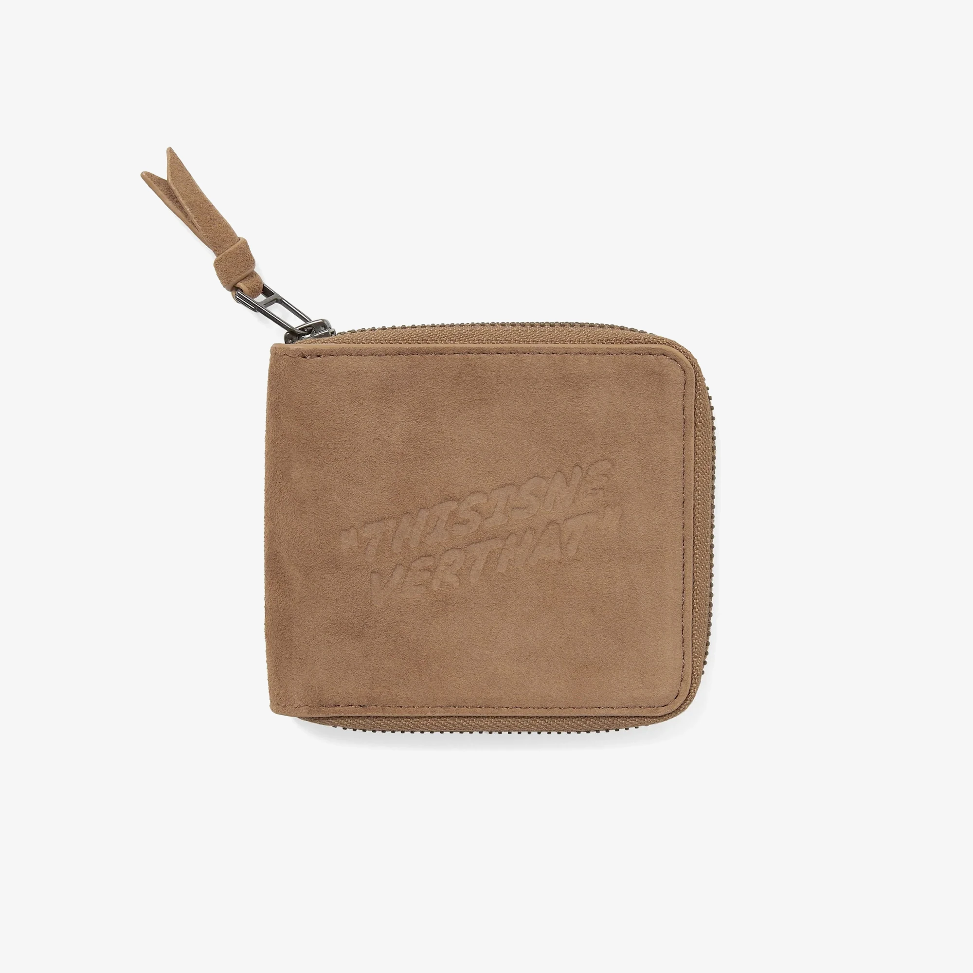 Suede Wallet 'Tan'