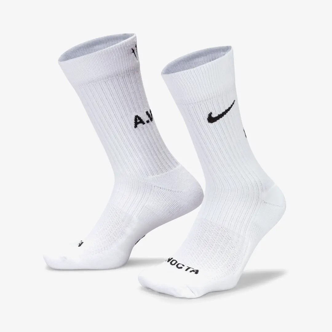 Nike x NOCTA Crew Socks (3 Pack) 'White' - WUNDER
