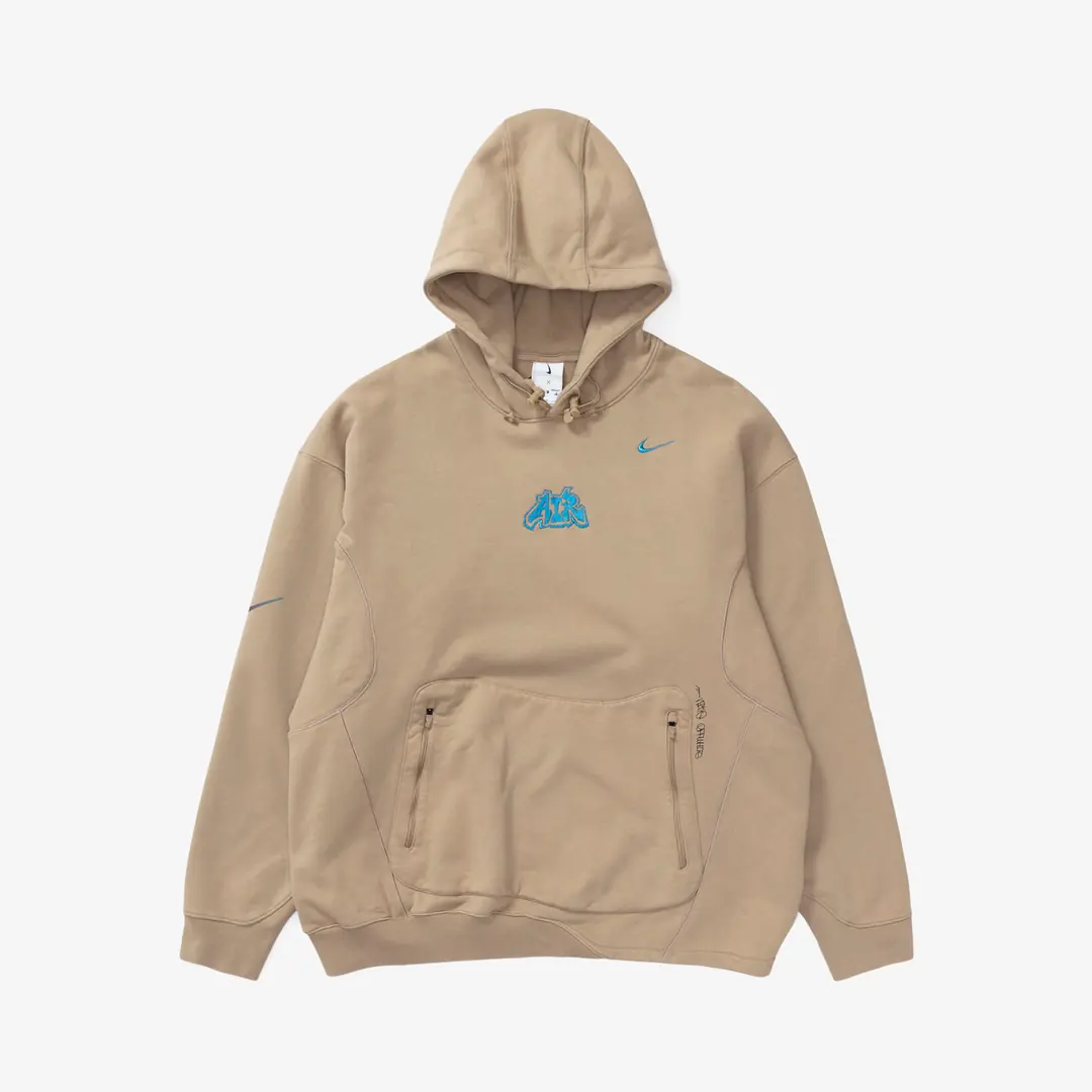 Nike x Off-White Fleece Hoodie 'Khaki' - WUNDER