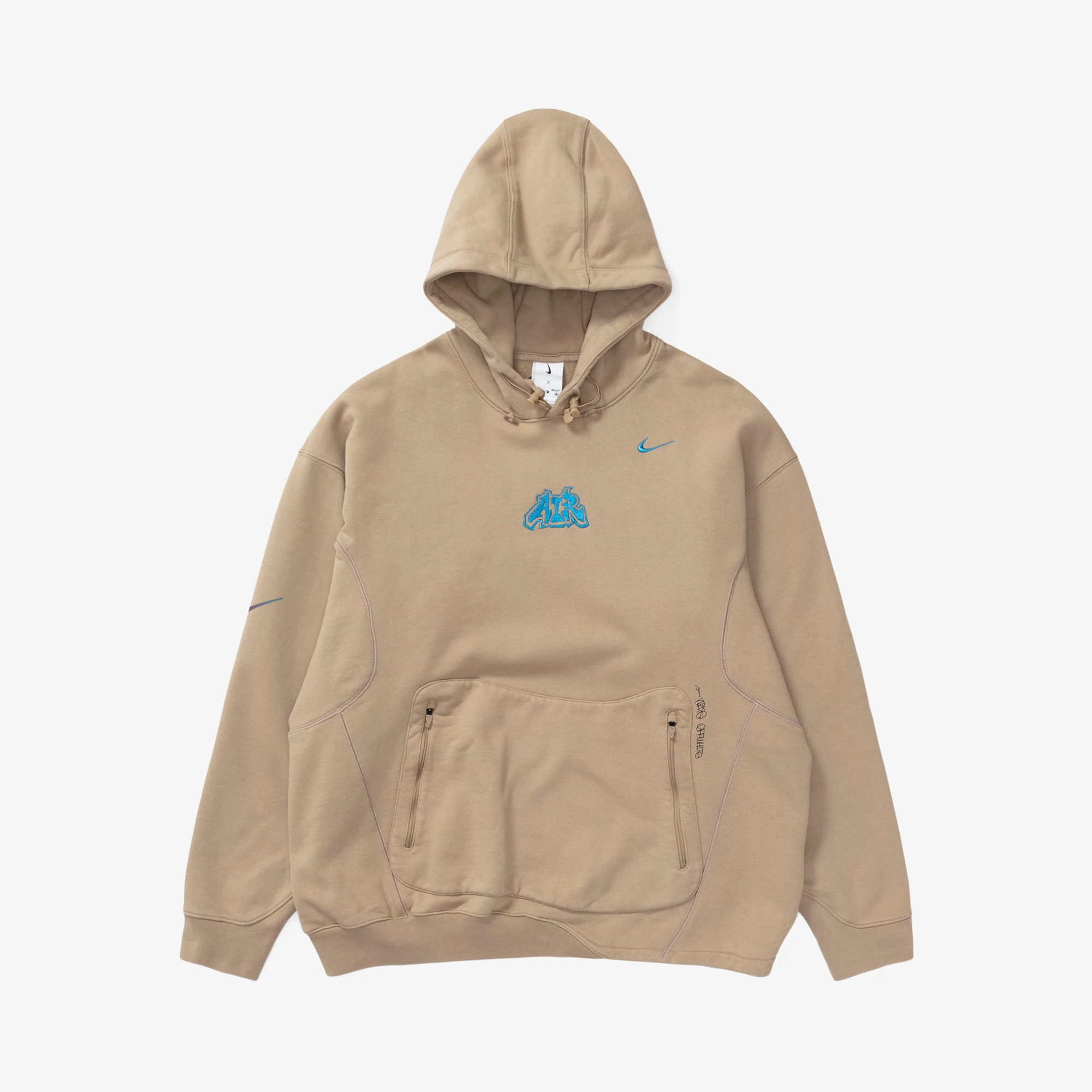 Nike x Off-White Fleece Hoodie 'Khaki'