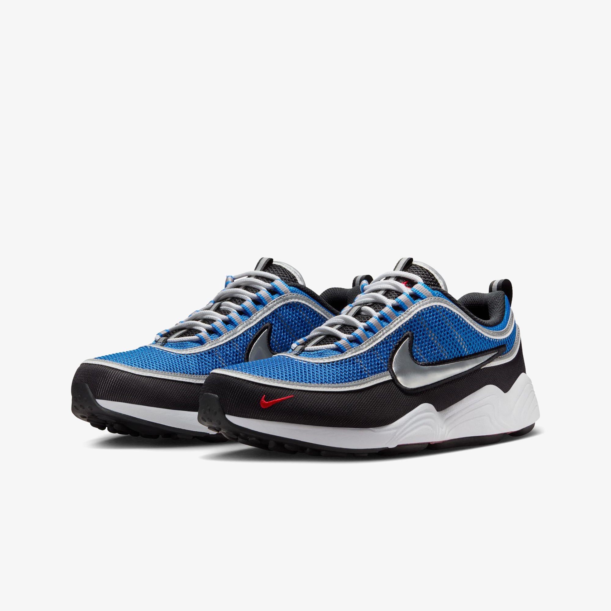 Air Zoom Spiridon 'Black and Signal Blue'