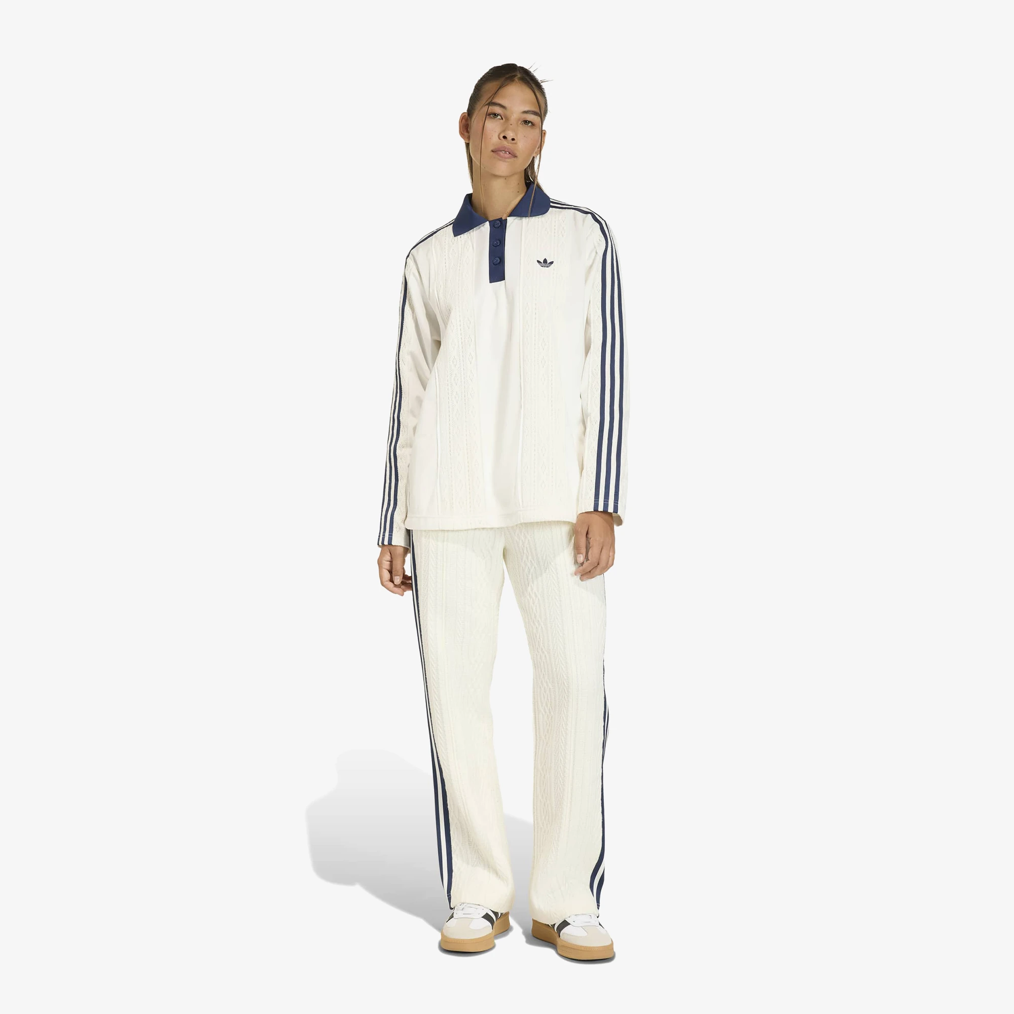 Winterised Longsleeve Soccer Jersey 'Off White'