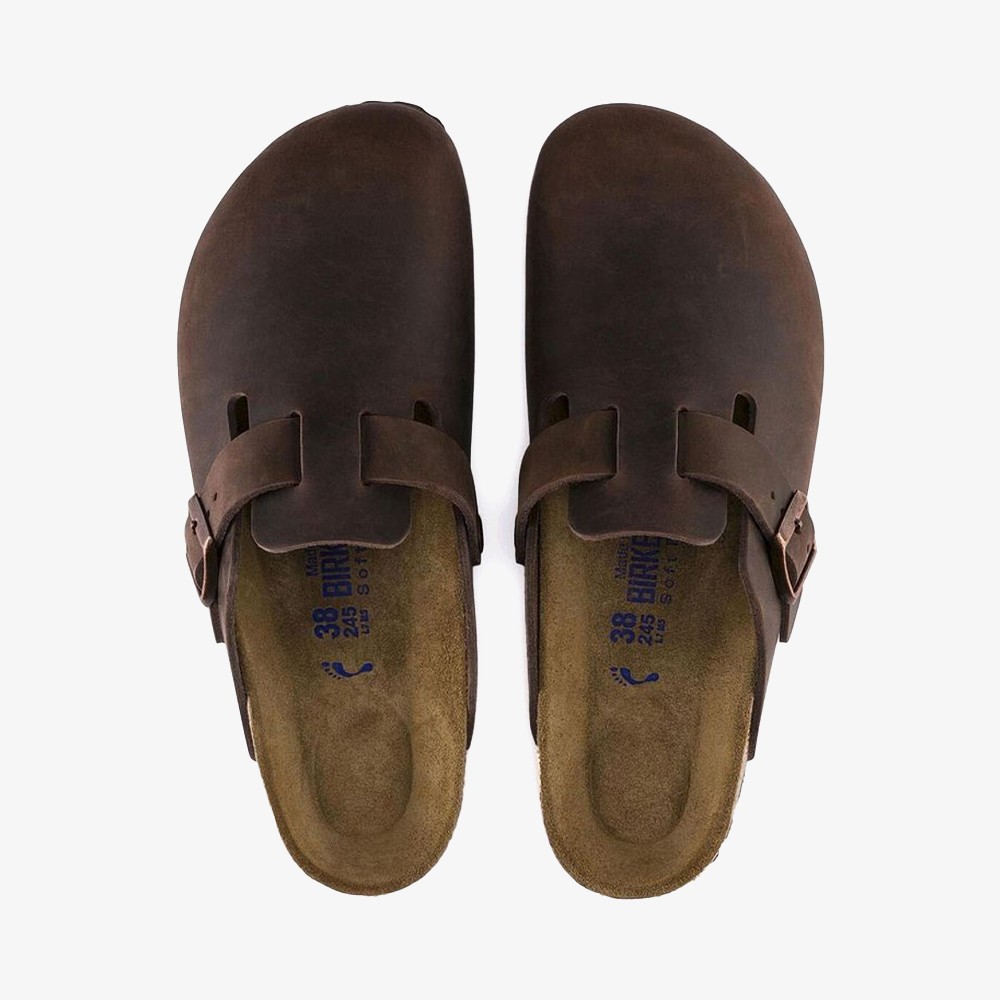 Boston Habana Oiled Leather Soft Footbed 'Brown'