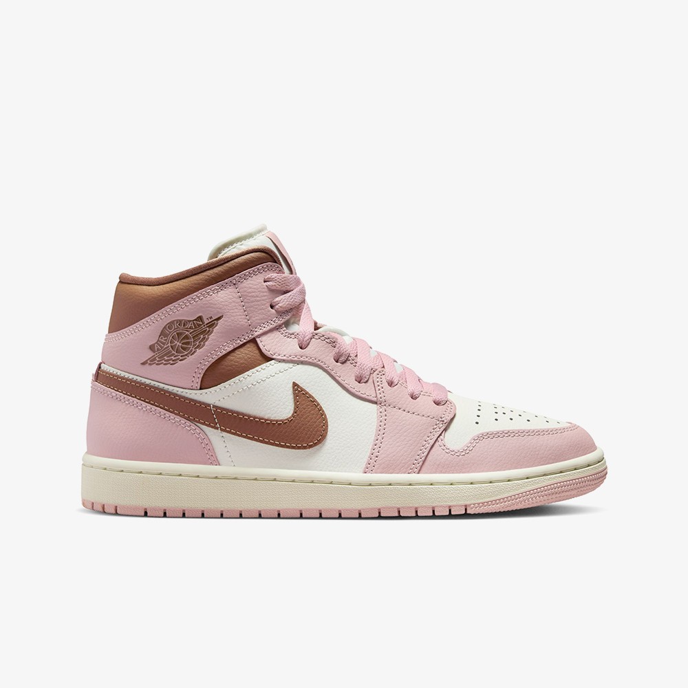 Air Jordan 1 Mid 'Pink Oxford' (W)