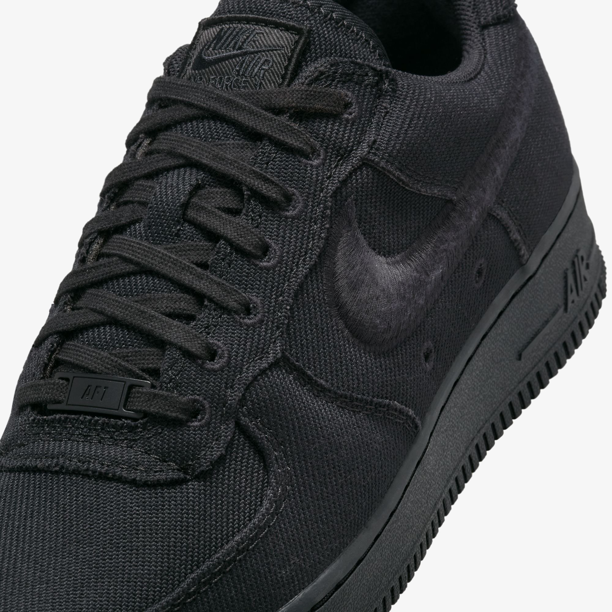 Air Force 1 Low 'Black Canvas'