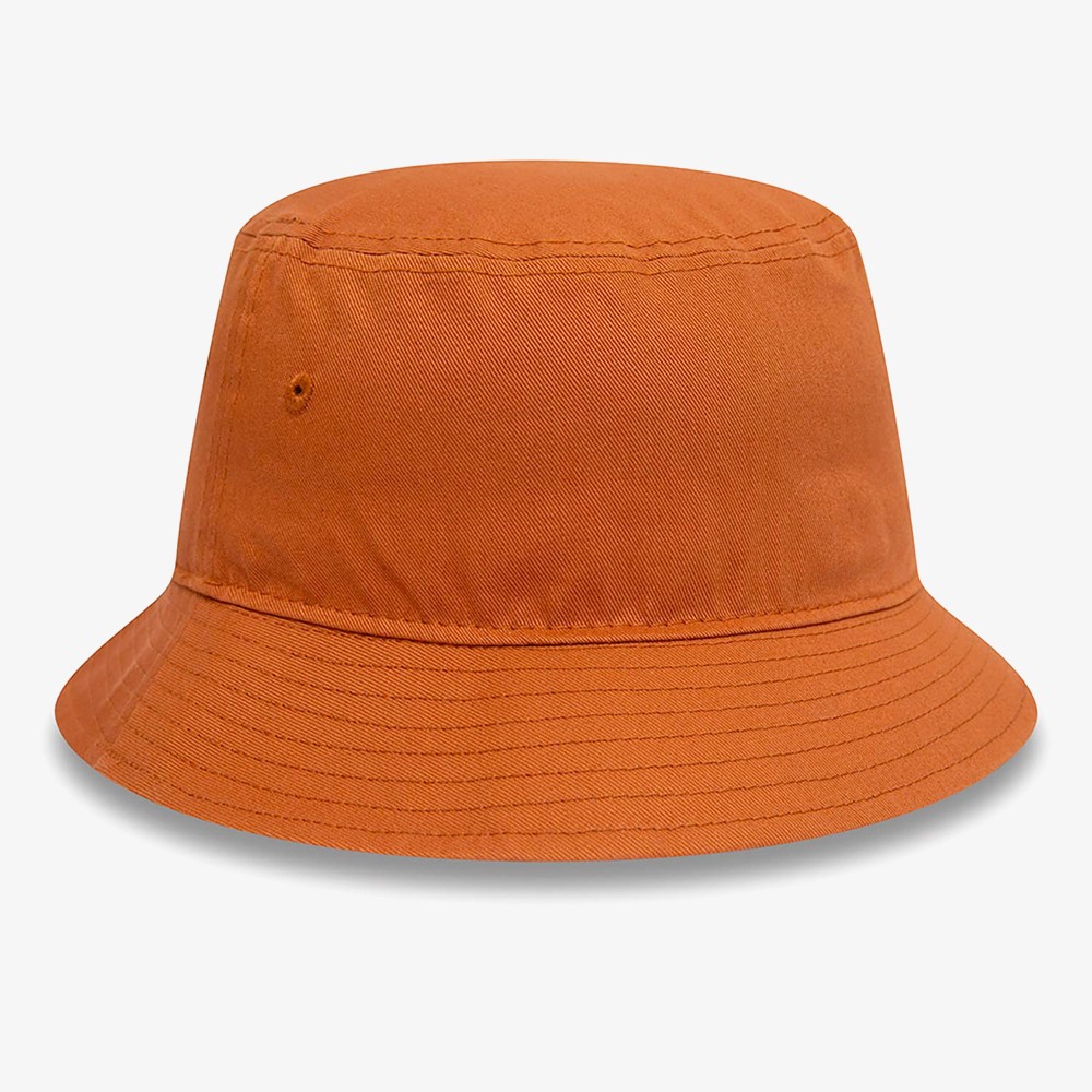 Essential Tapered Brown Bucket Hat - WUNDER