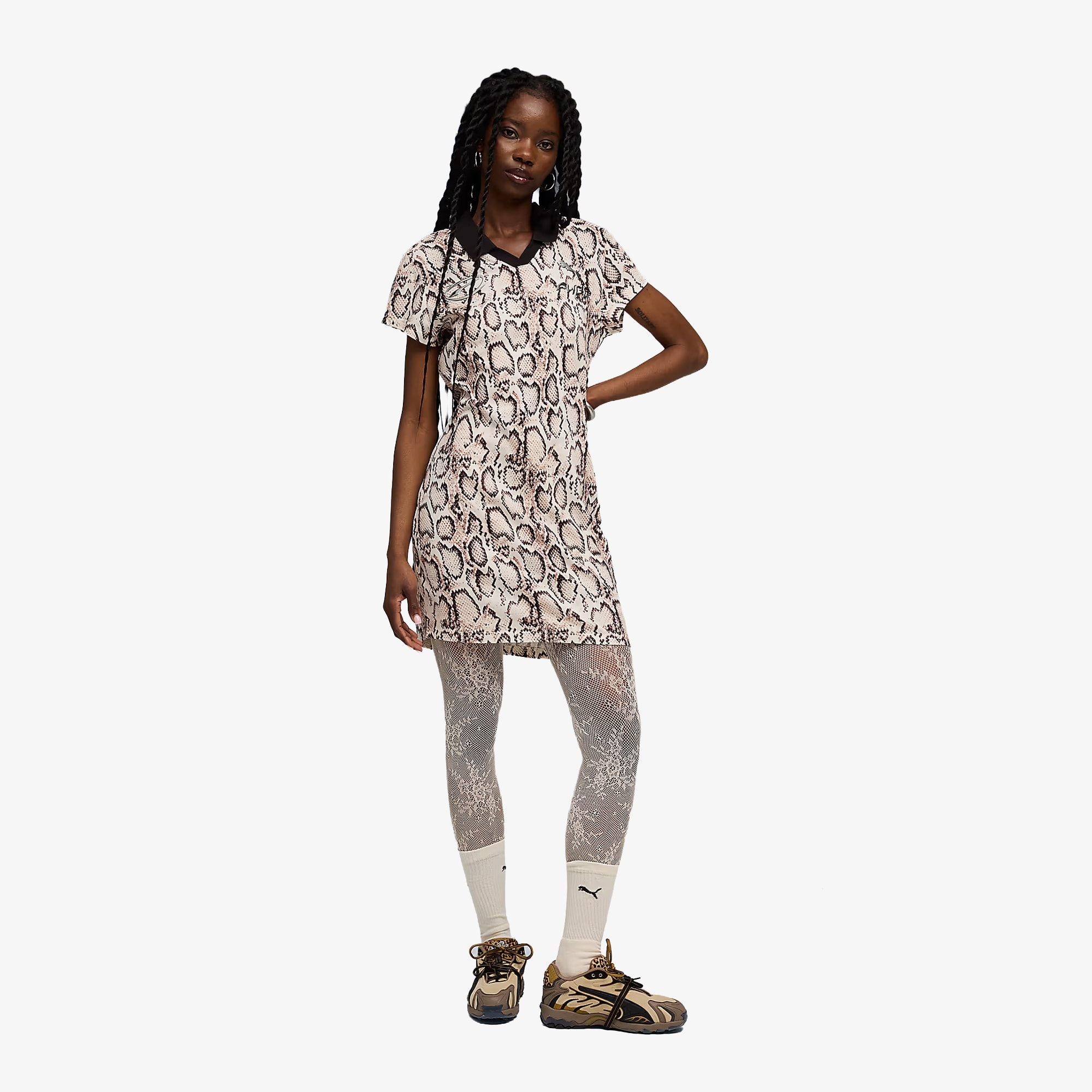 PUMA x A$AP ROCKY Snakeskin Futbol Dress 'Frosted Ivory'