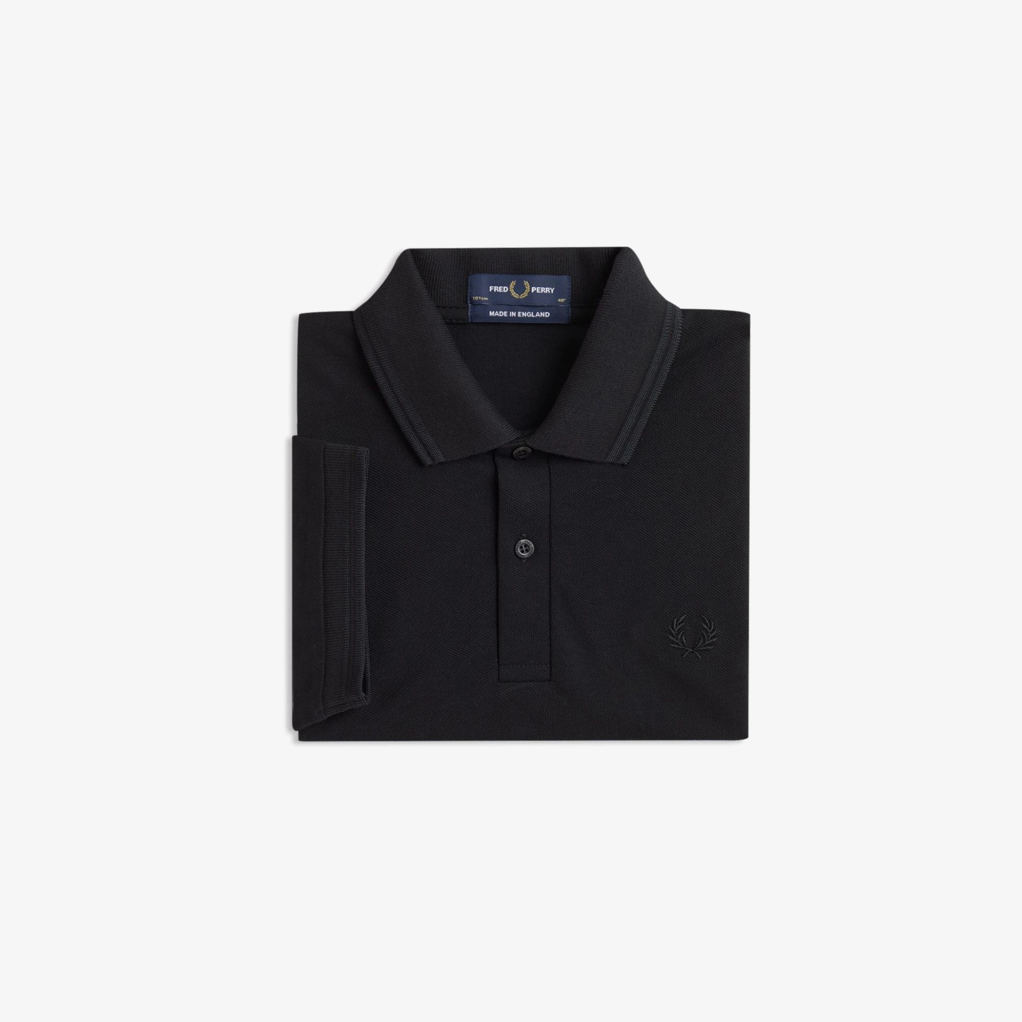 Fred Perry Twin Tipped Polo Shirt 'Black' - WUNDER