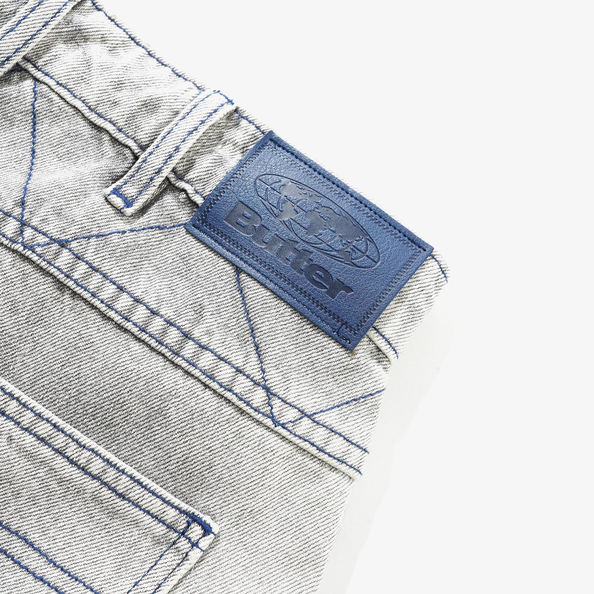 Bronco Denim Jeans 'Washed Grey'