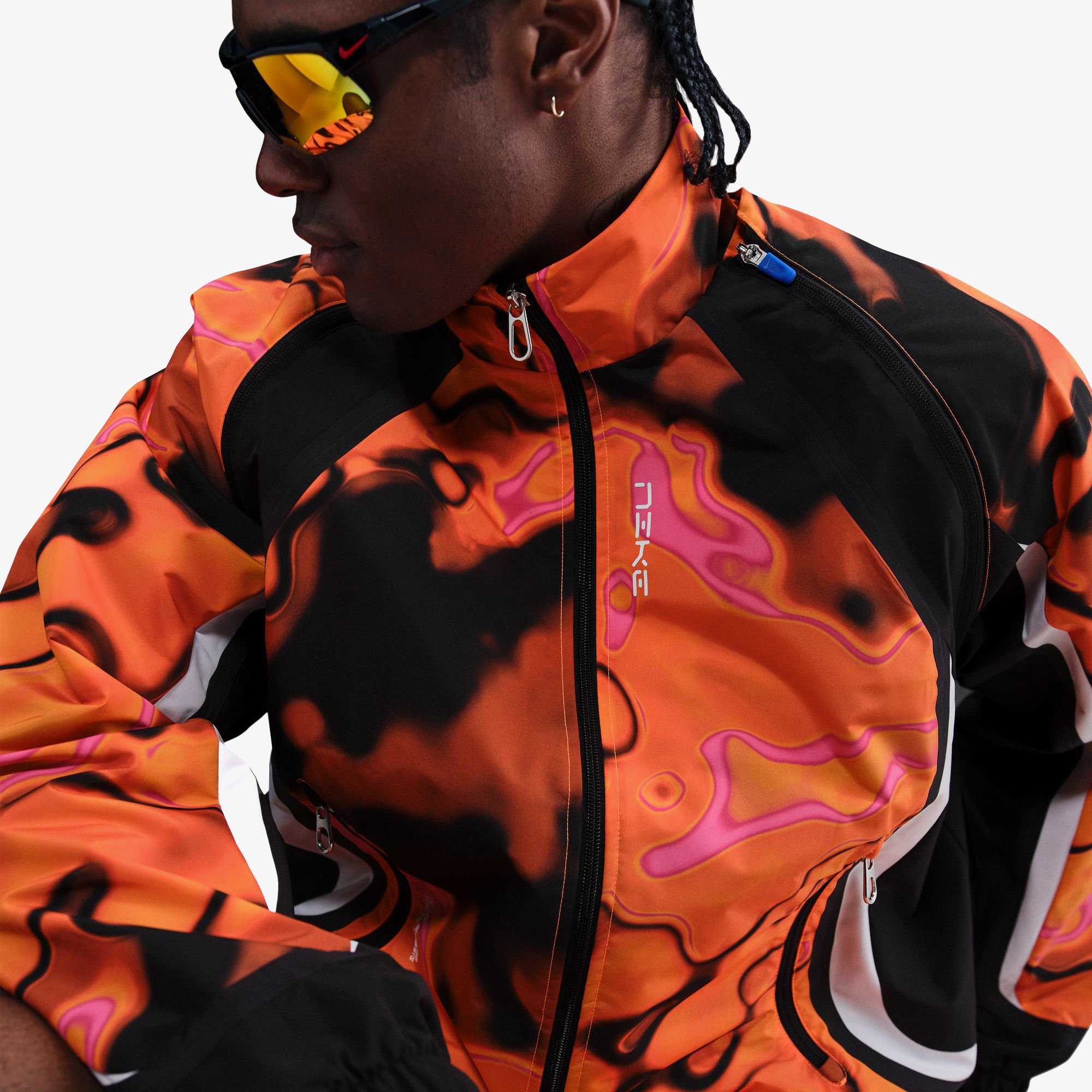 Project F.R.O.G. Storm-FIT Graphic Light Jacket 'Total Orange'